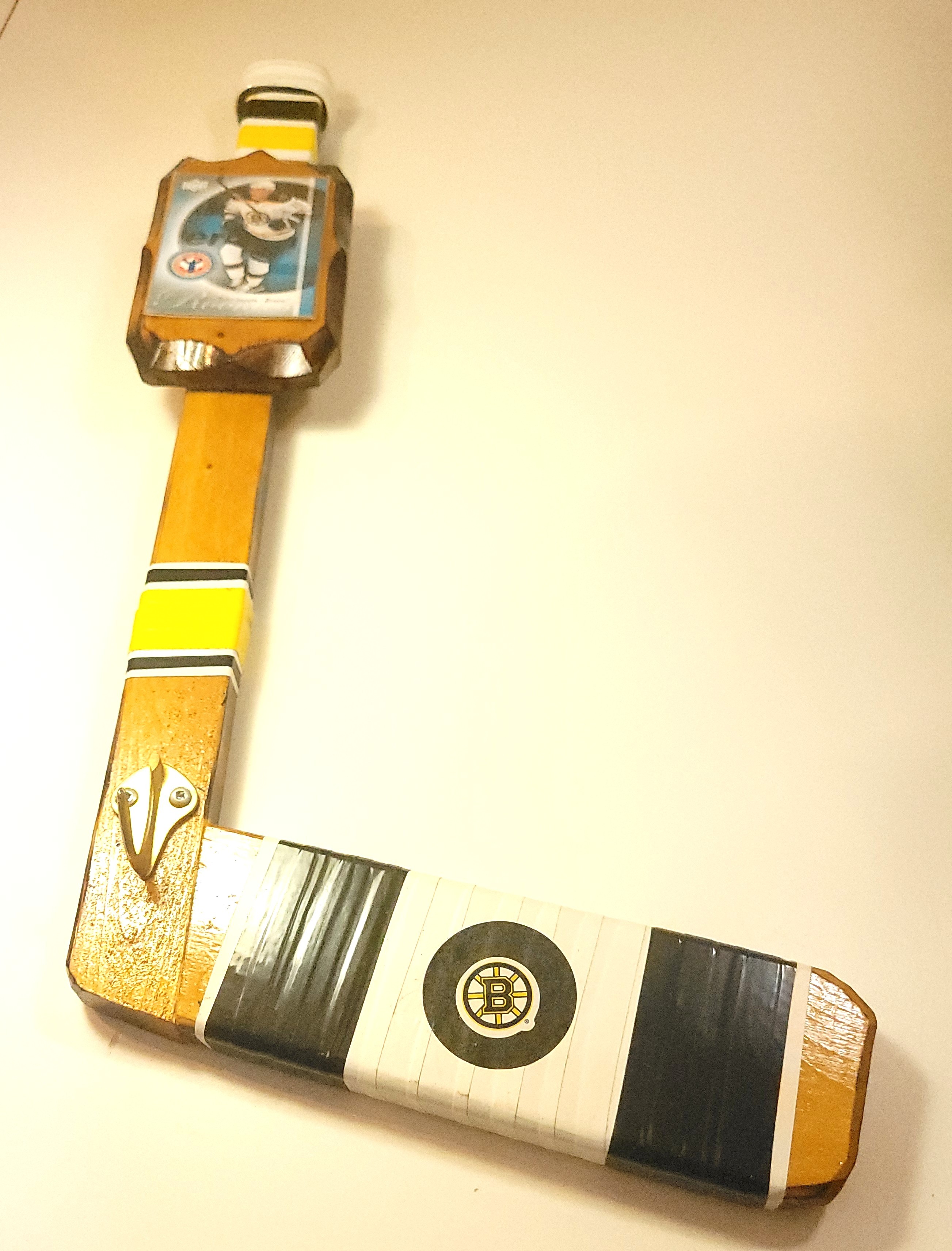 2010-11 Tyler Seguin Boston Bruins Rookie Card Hockey Stick Wall