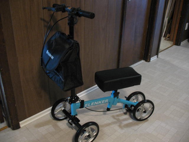 Blue ELENKER Steerable Knee Scooter, BRAND NEW - photo 2