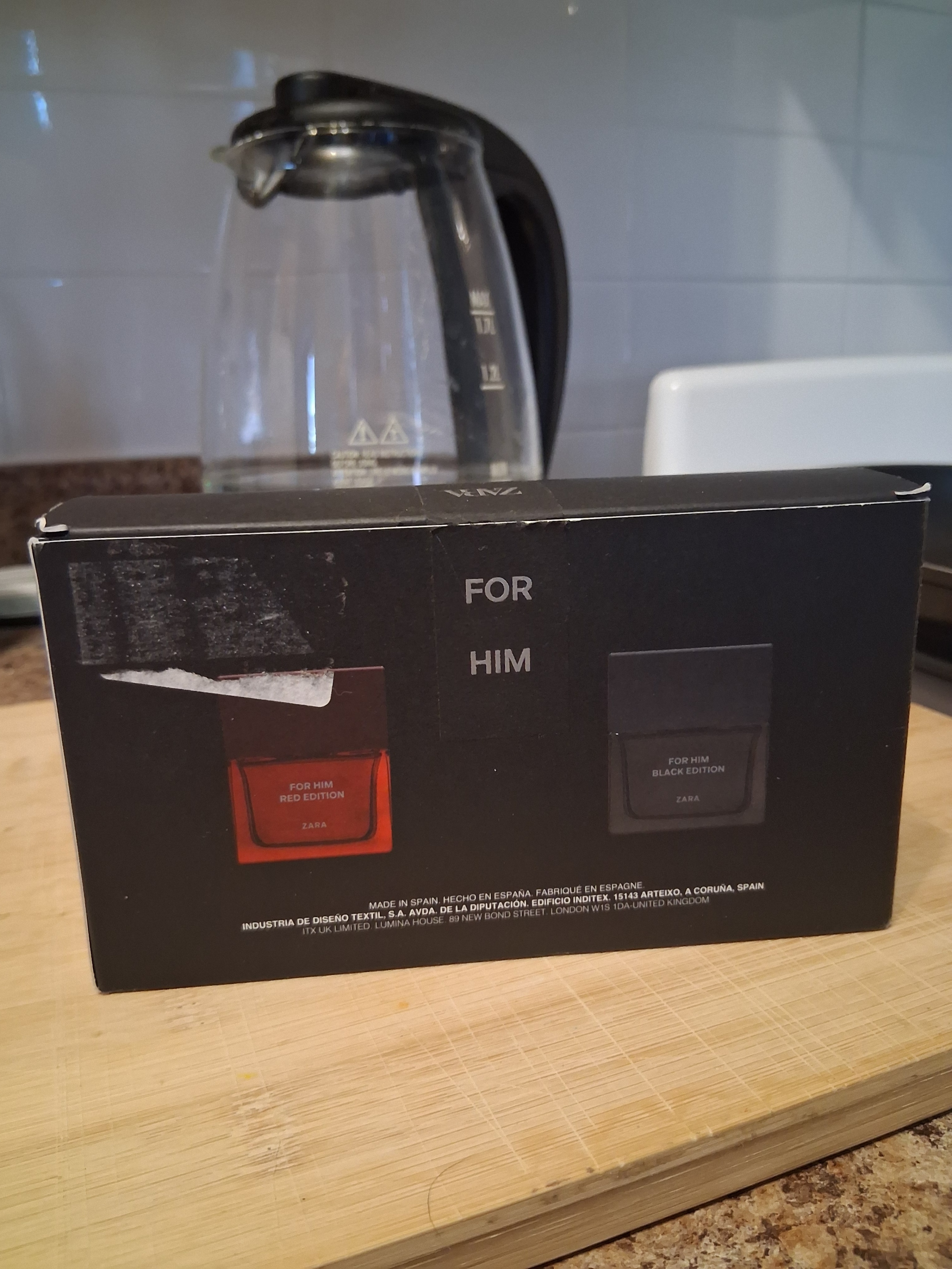 Zara FOR HIM BLACK + RED EDITION SET - photo 2