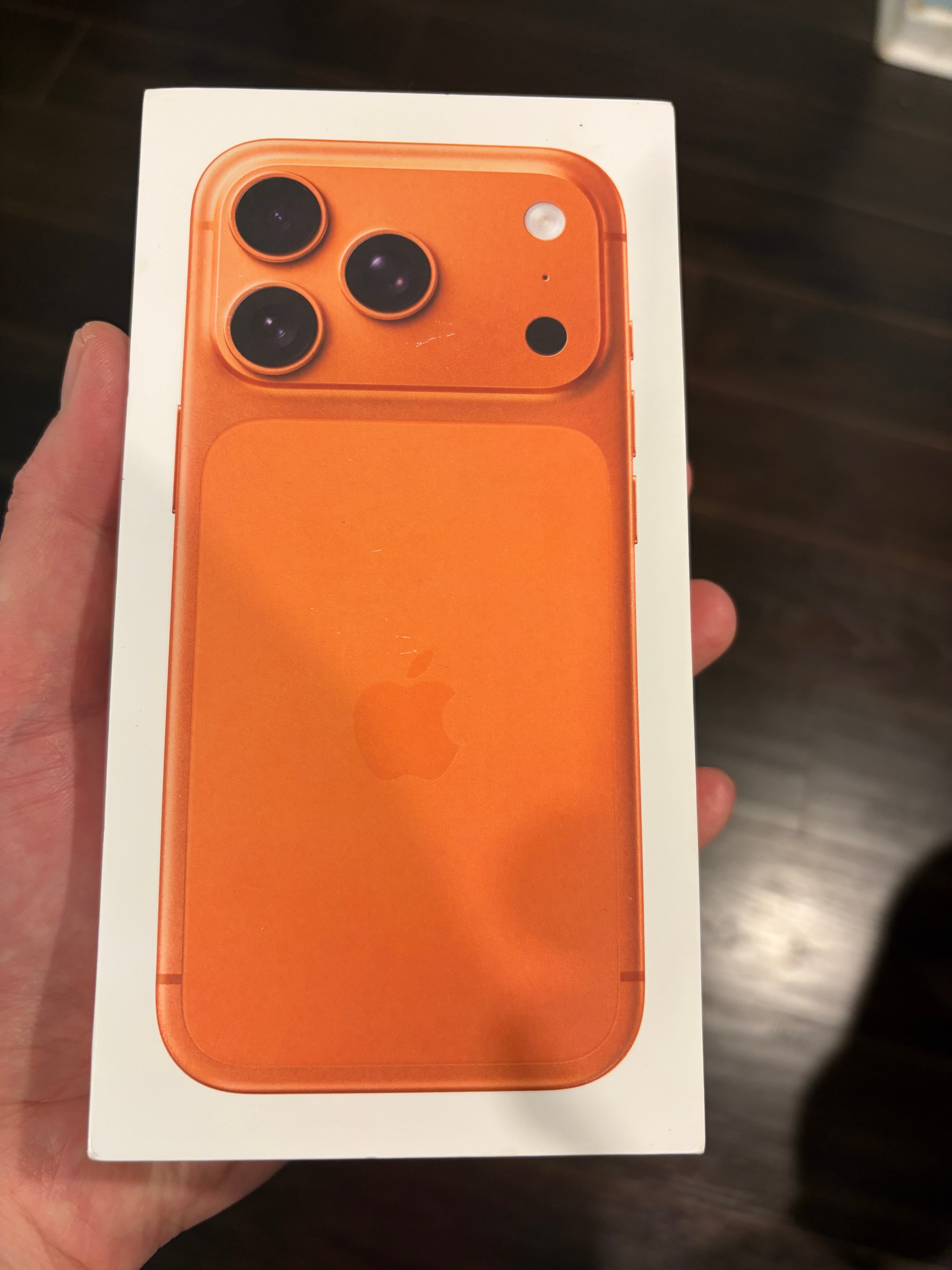 iphone 17 pro orange 256gb factory sealed