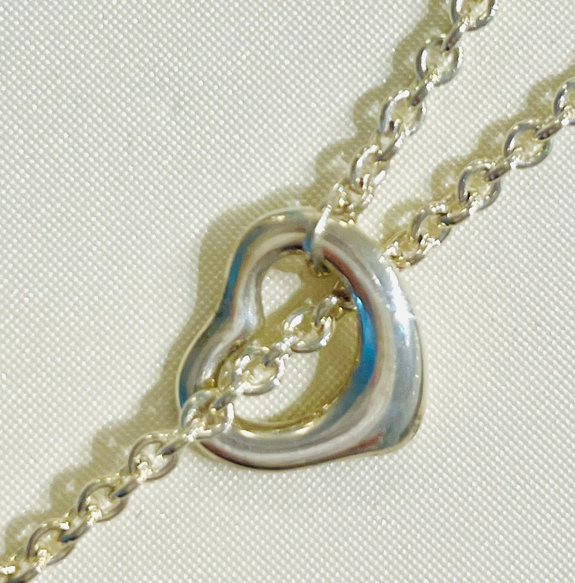 Tiffany & Co. Elsa Peretti® Open Heart Pearl Lariat Necklace - photo 2