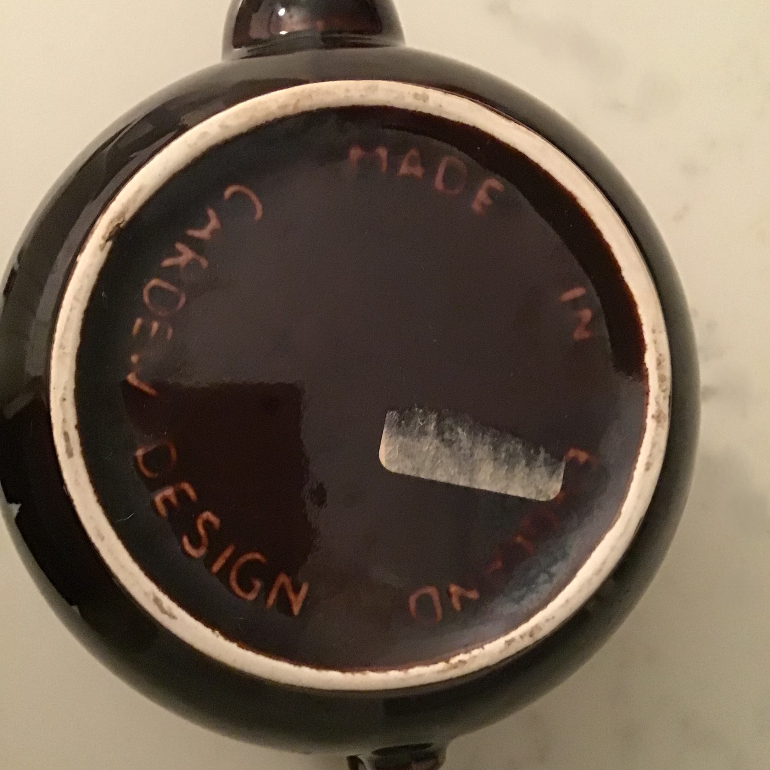 ENGLISH CARDEW "SHOE CLEANING" TEAPOT - photo 4