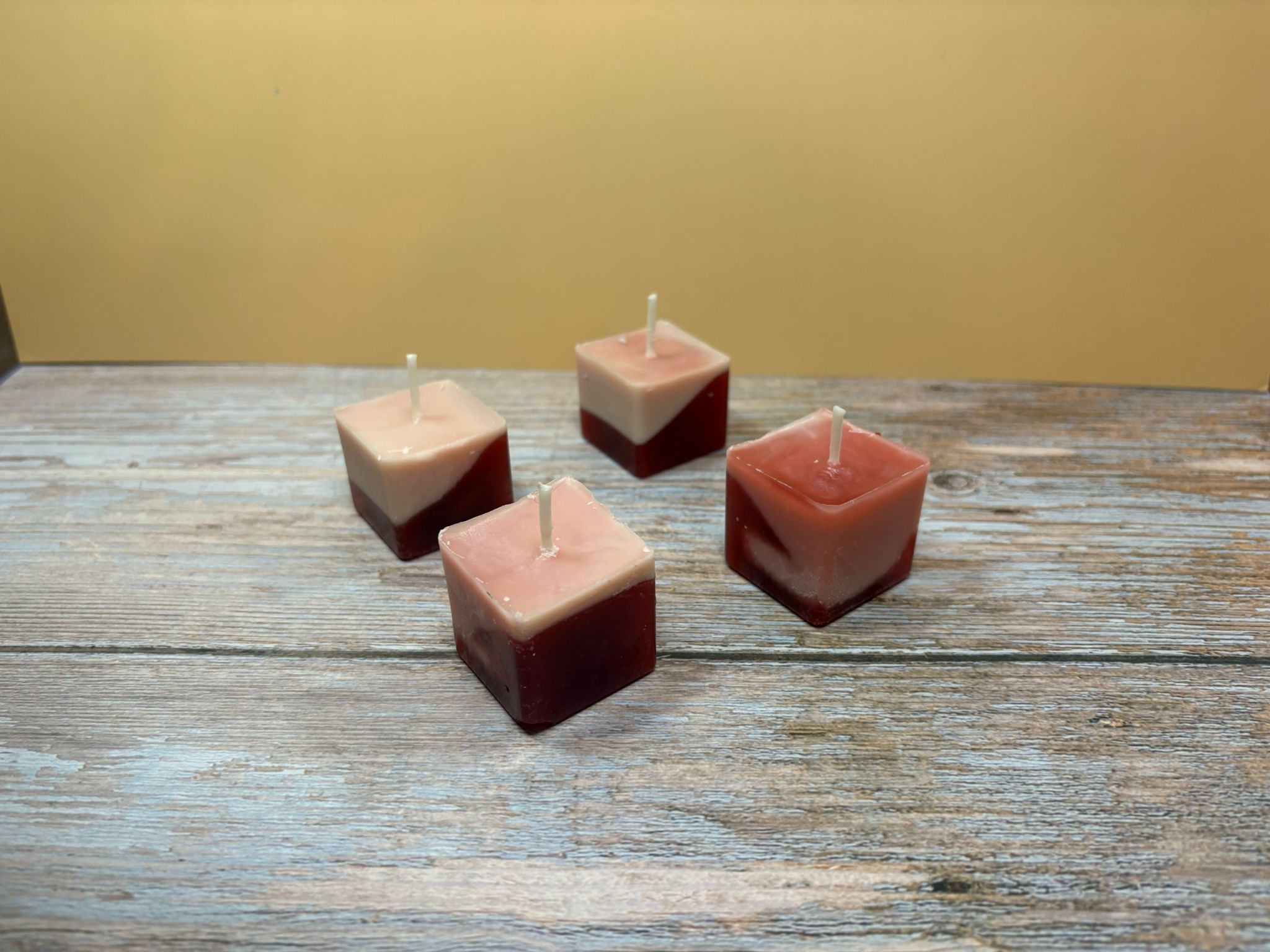 Handmade Square Candles - Set of 12 - photo 2