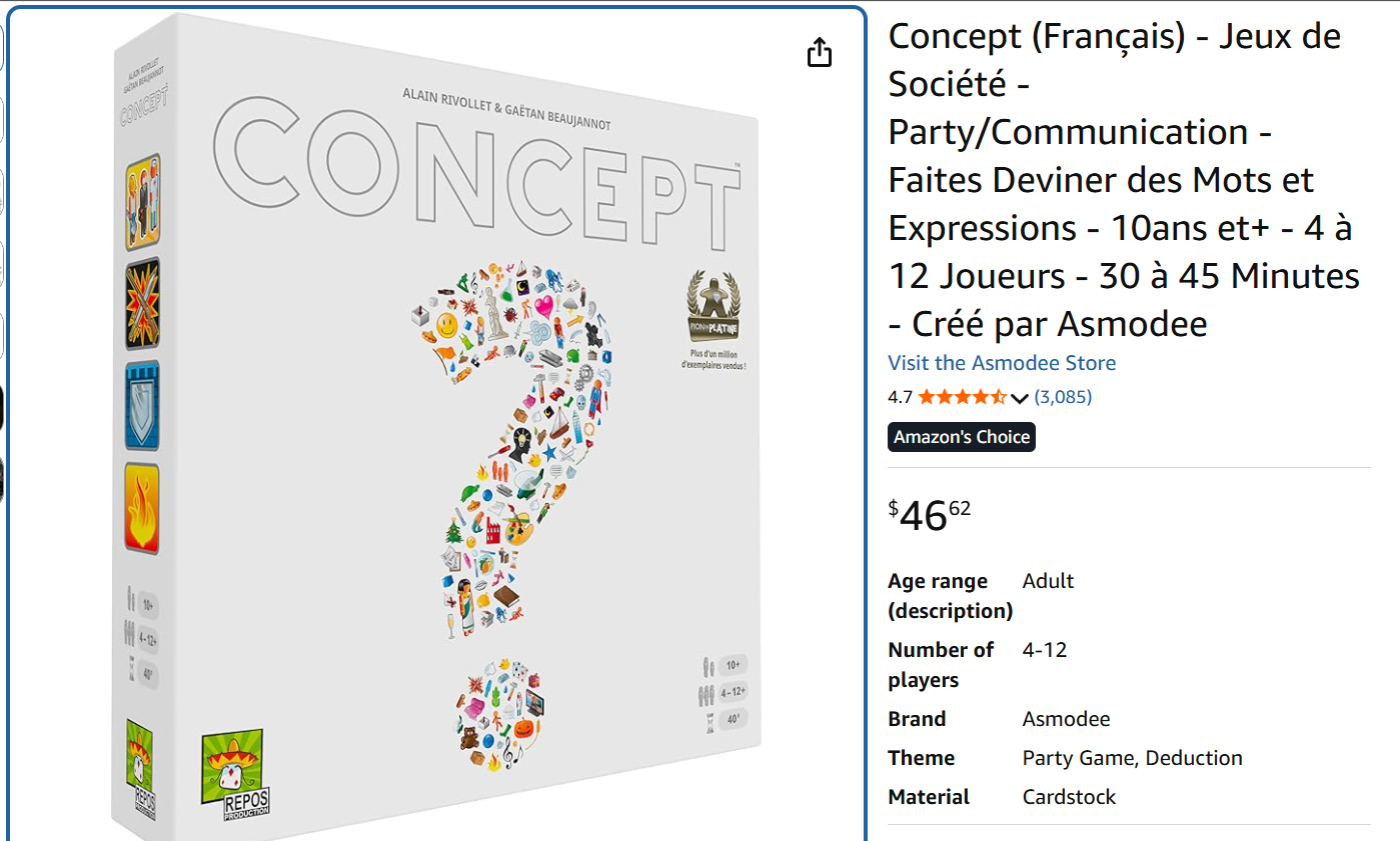 Concept - board game in FRENCH - photo 4