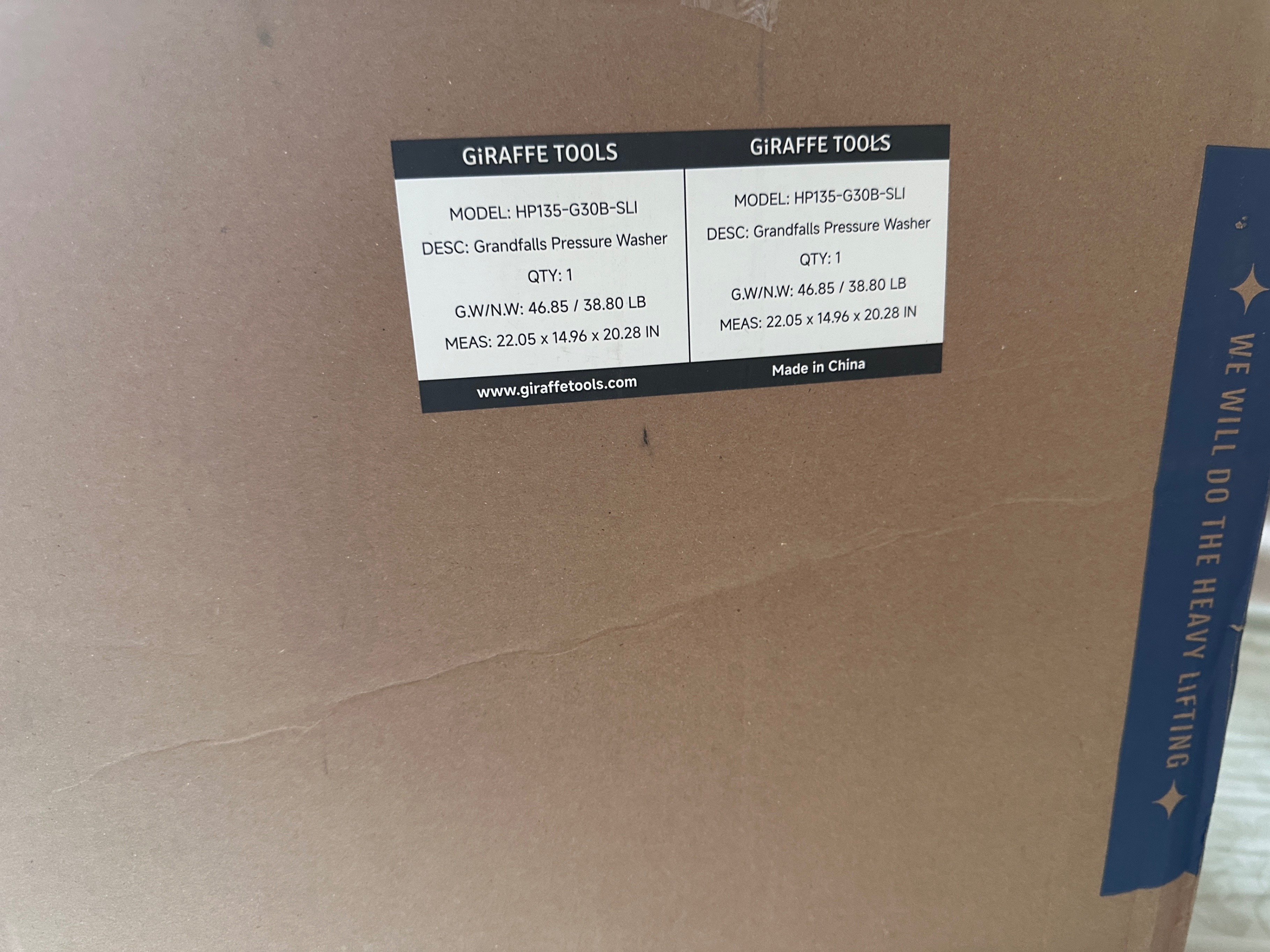Giraffe Tools Wall Mounted Pressure Washer G30 2900-PSI 2.2-GPM - photo 3