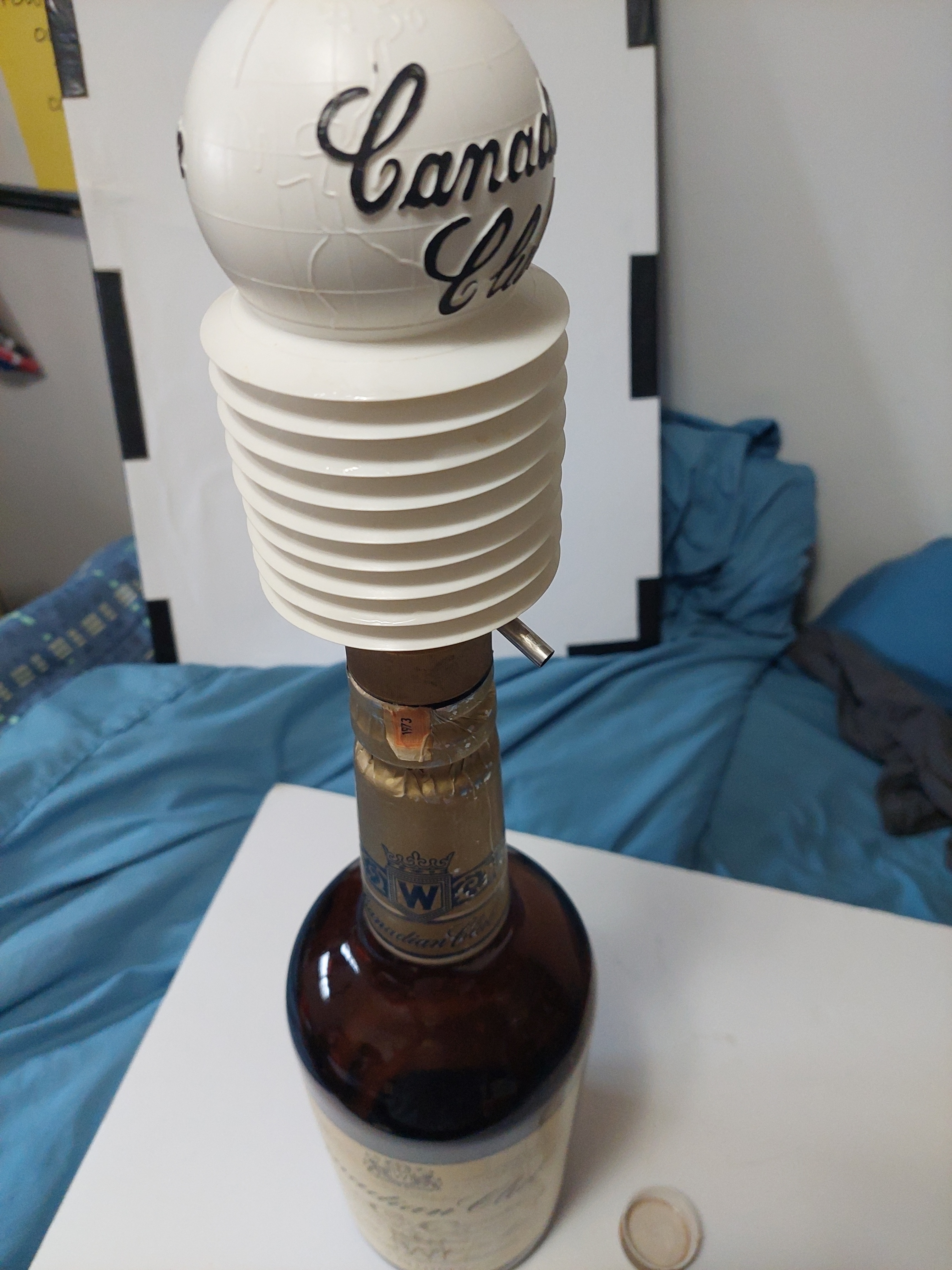 Vintage Canadian Club Barometer