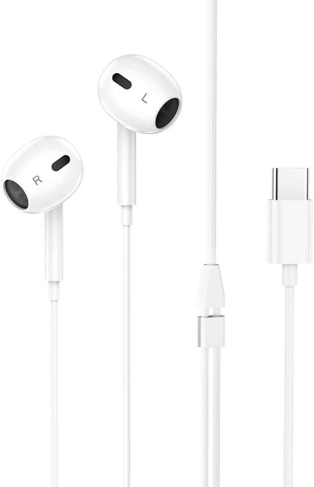 HOCO M101 Max Crystal Grace Type-C Wire-Controled Earphone w/Mic - photo 3