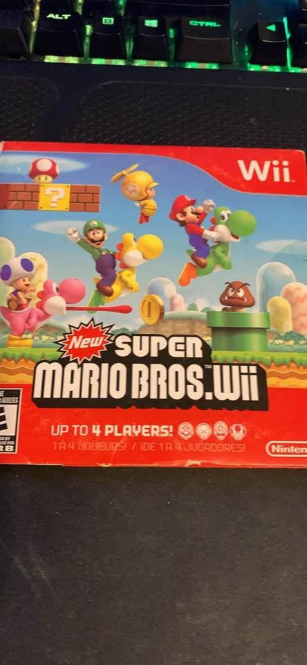New Super Mario Bros. Wii Game