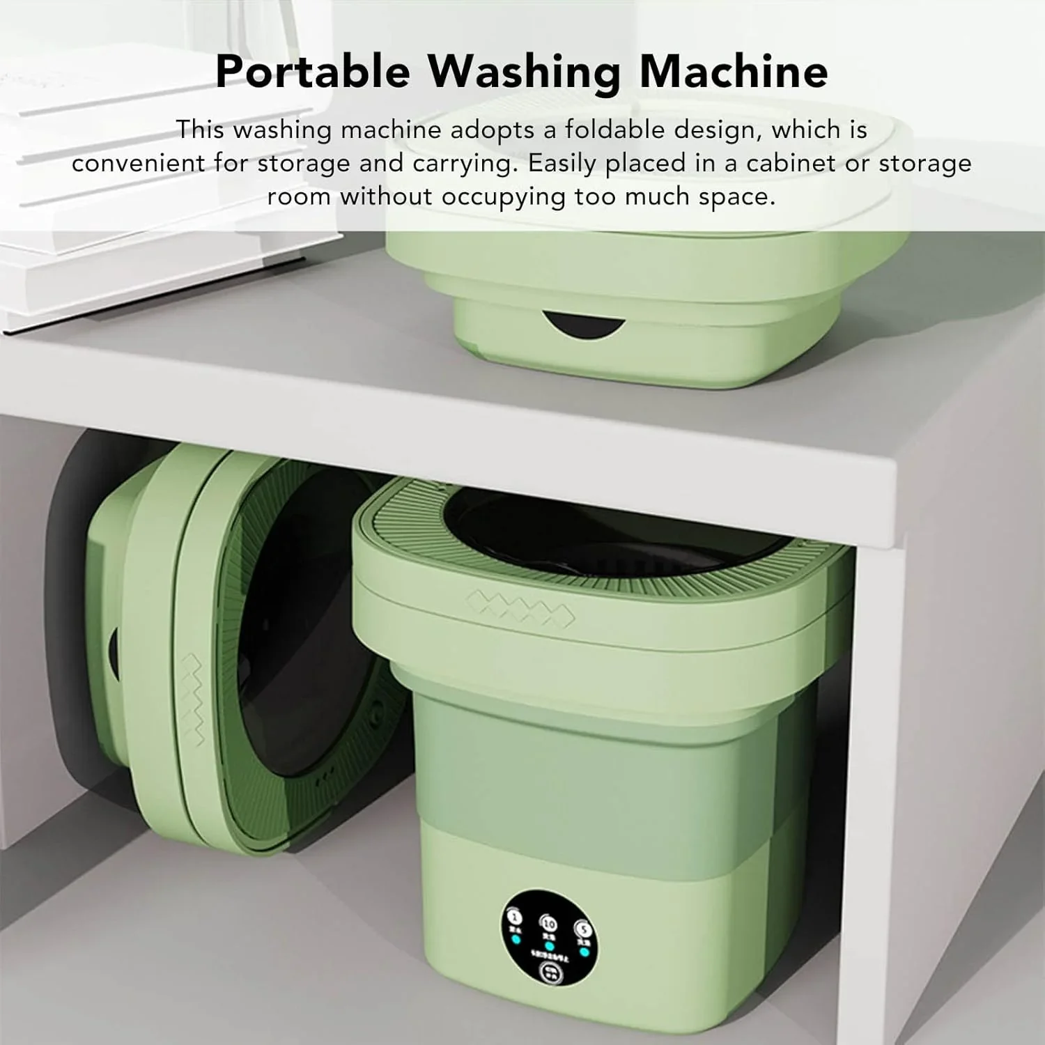Portable Foldable Washing Machine - Mini & Convenient - photo 3