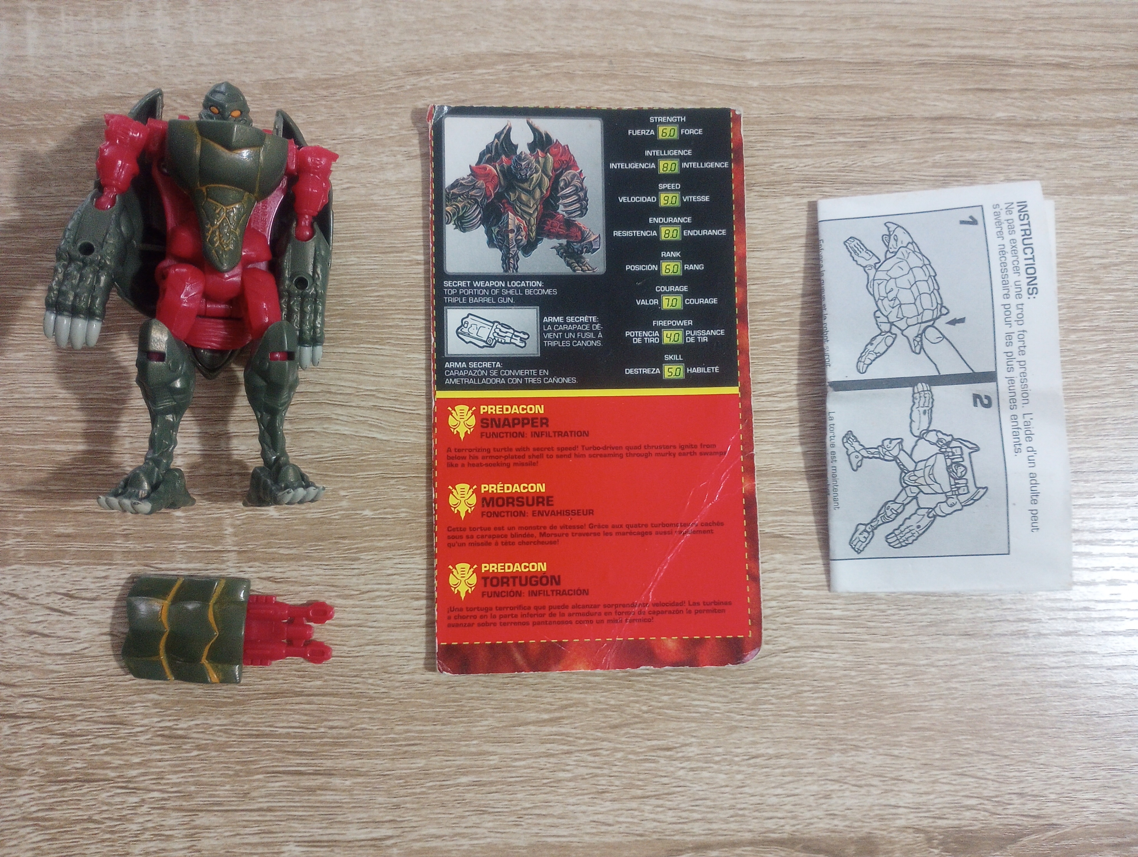 Snapper - Transformers Beast Wars / Beasties Action Figure
