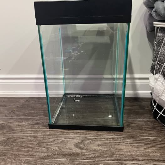 Top Fin 10 Gallon Column Fish Tank