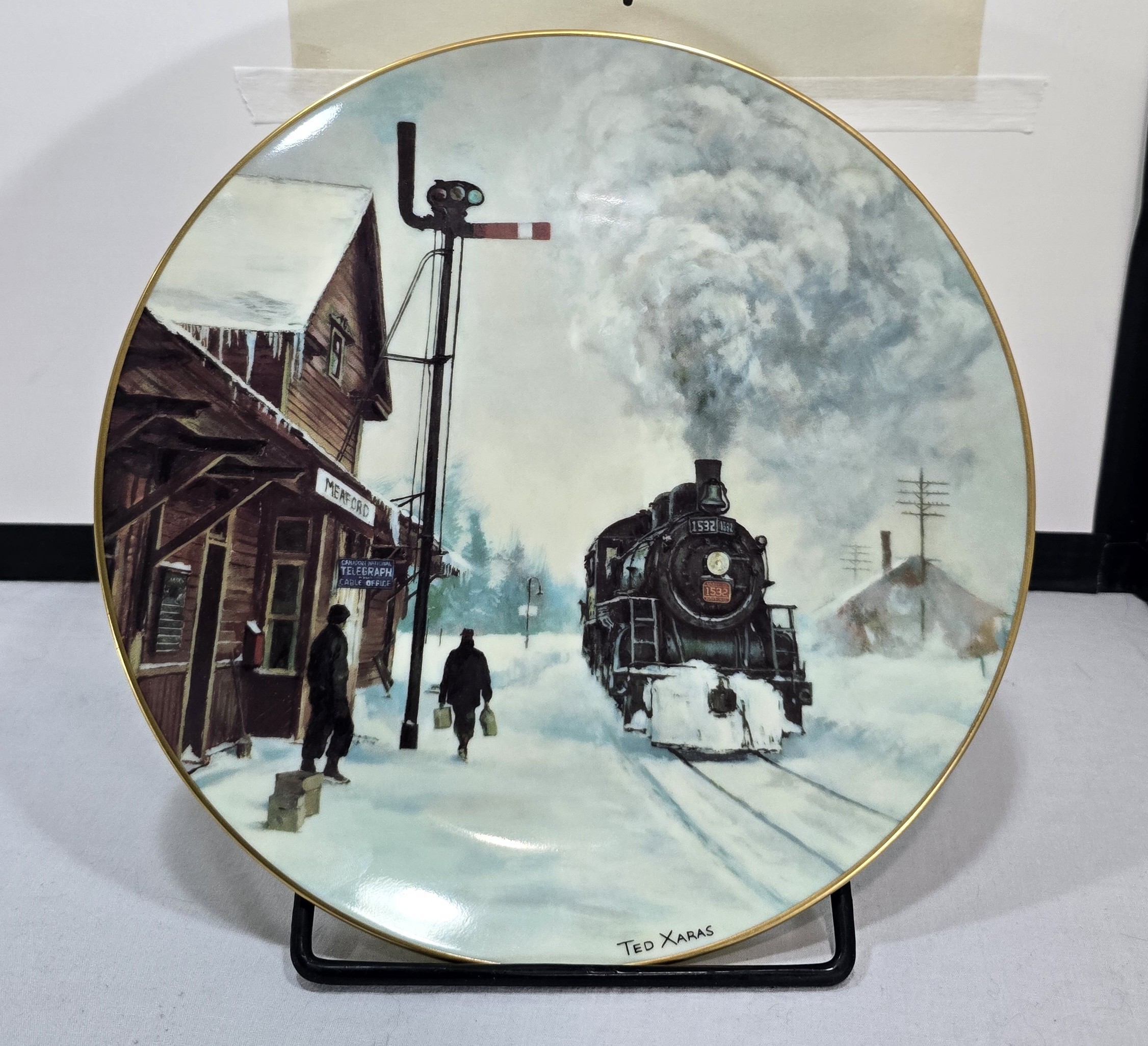 Canadian National Railway Plate - Fifteen Below - photo 2