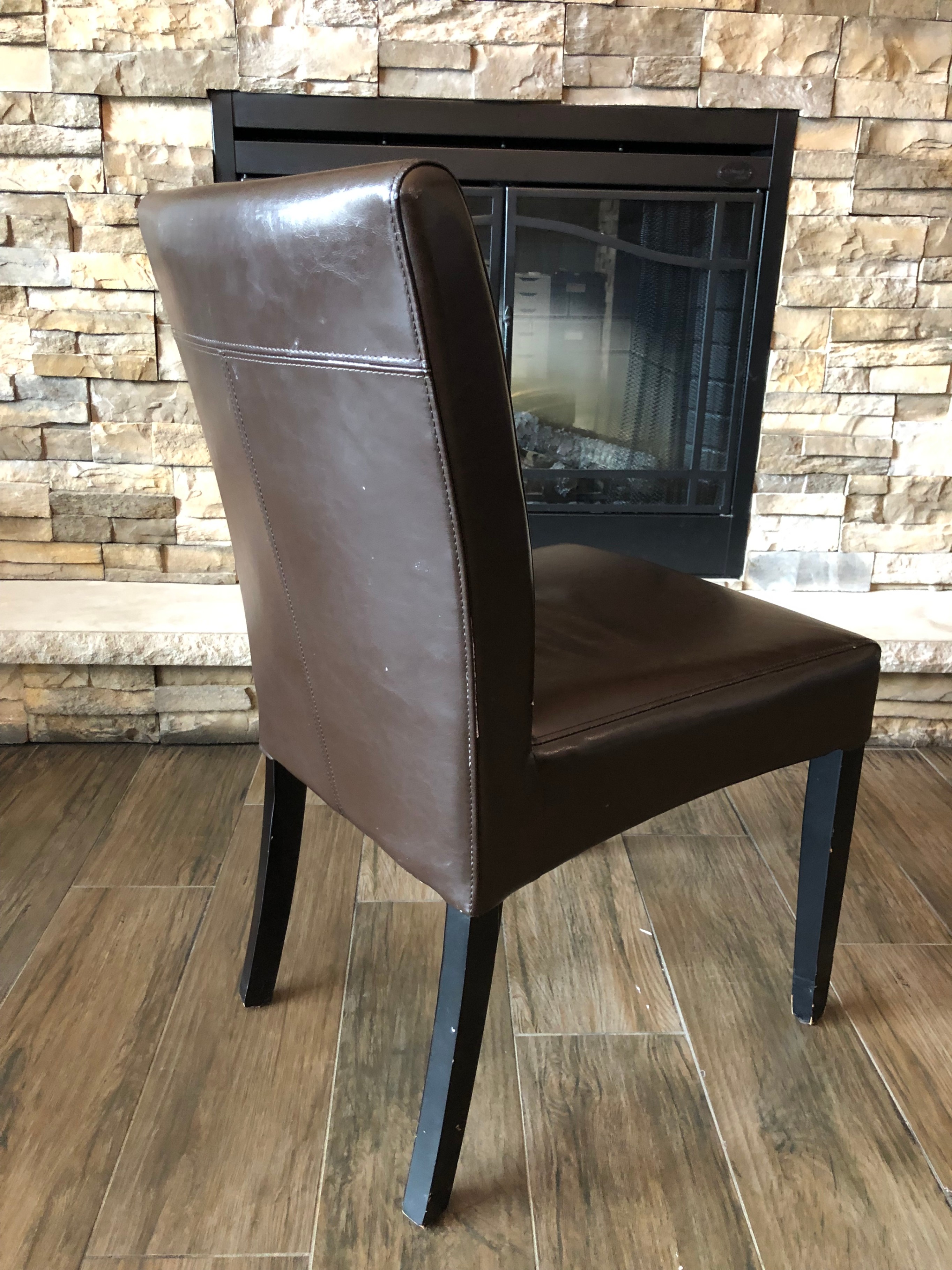 Faux Leather Chairs - photo 2