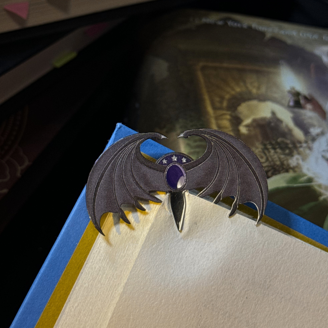 Acotar Bat Boys Metal Bookmark - photo 2