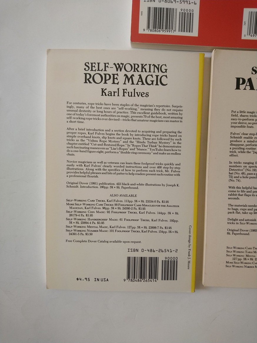 Card Tricks & Self-Working Magic books! - photo 4