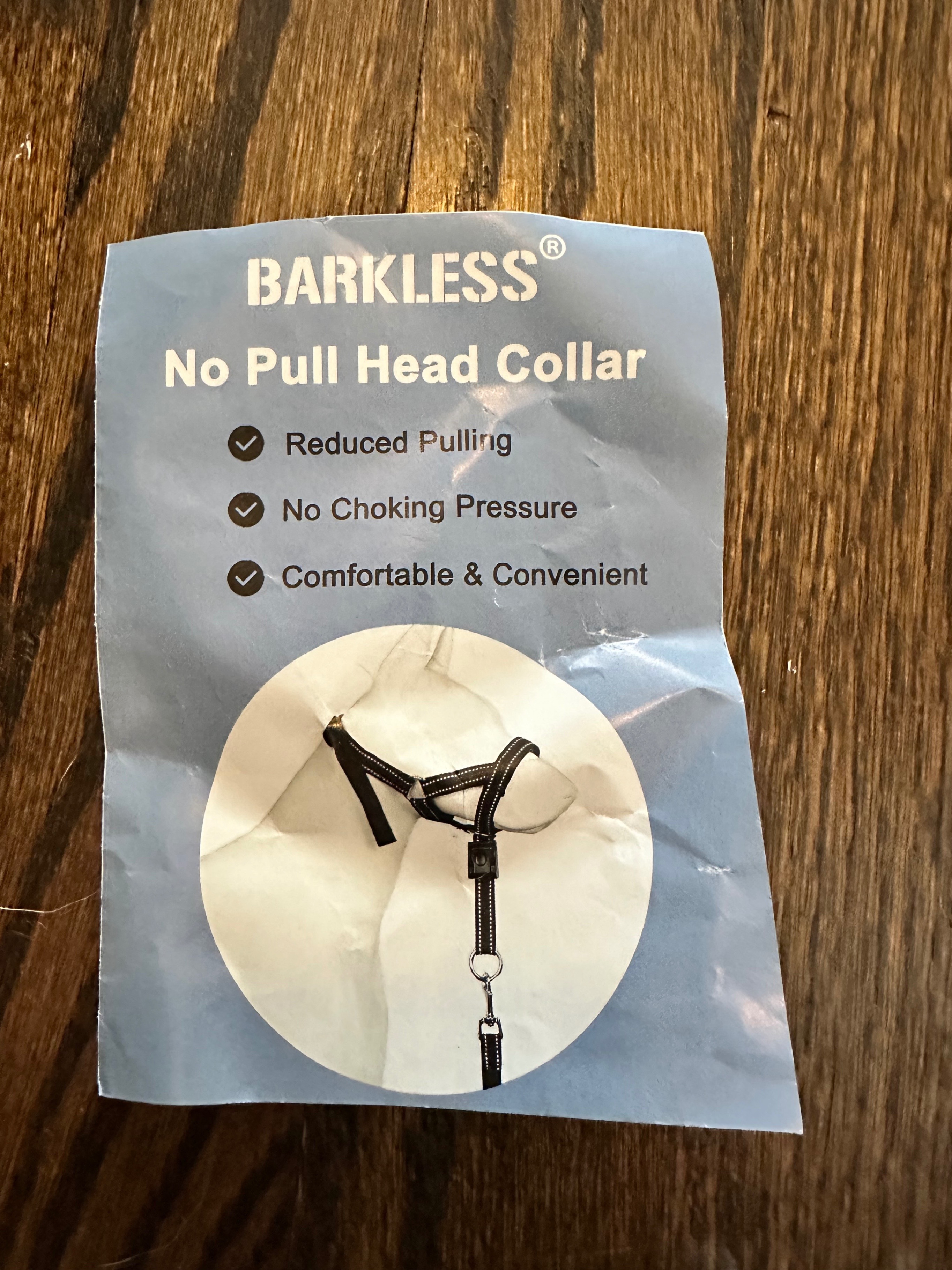 Barkless No Pull Head Collar - Size M - photo 2