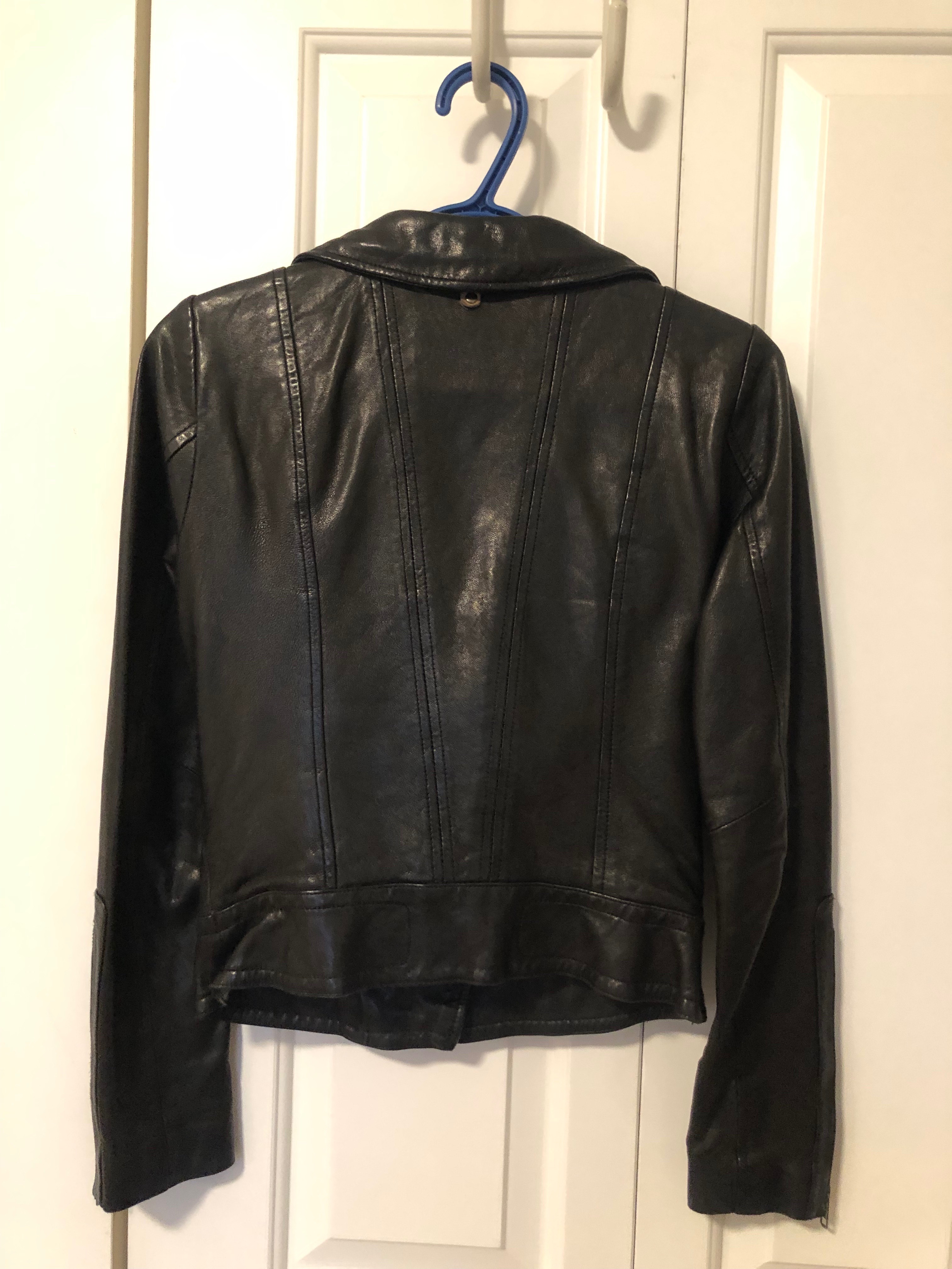 MACKAGE Lamb Leather Moto Jacket - photo 4