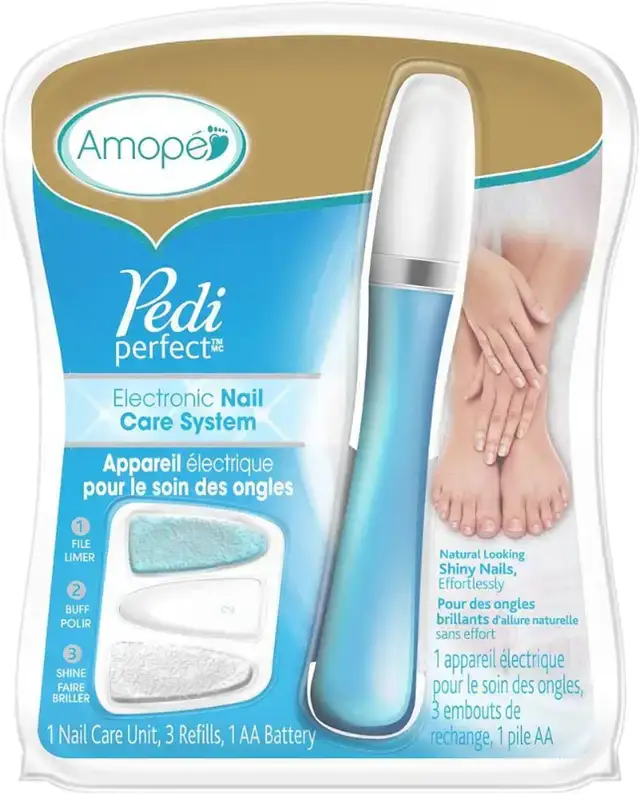 New Amope Pedi Perfect Electronic Nail Care