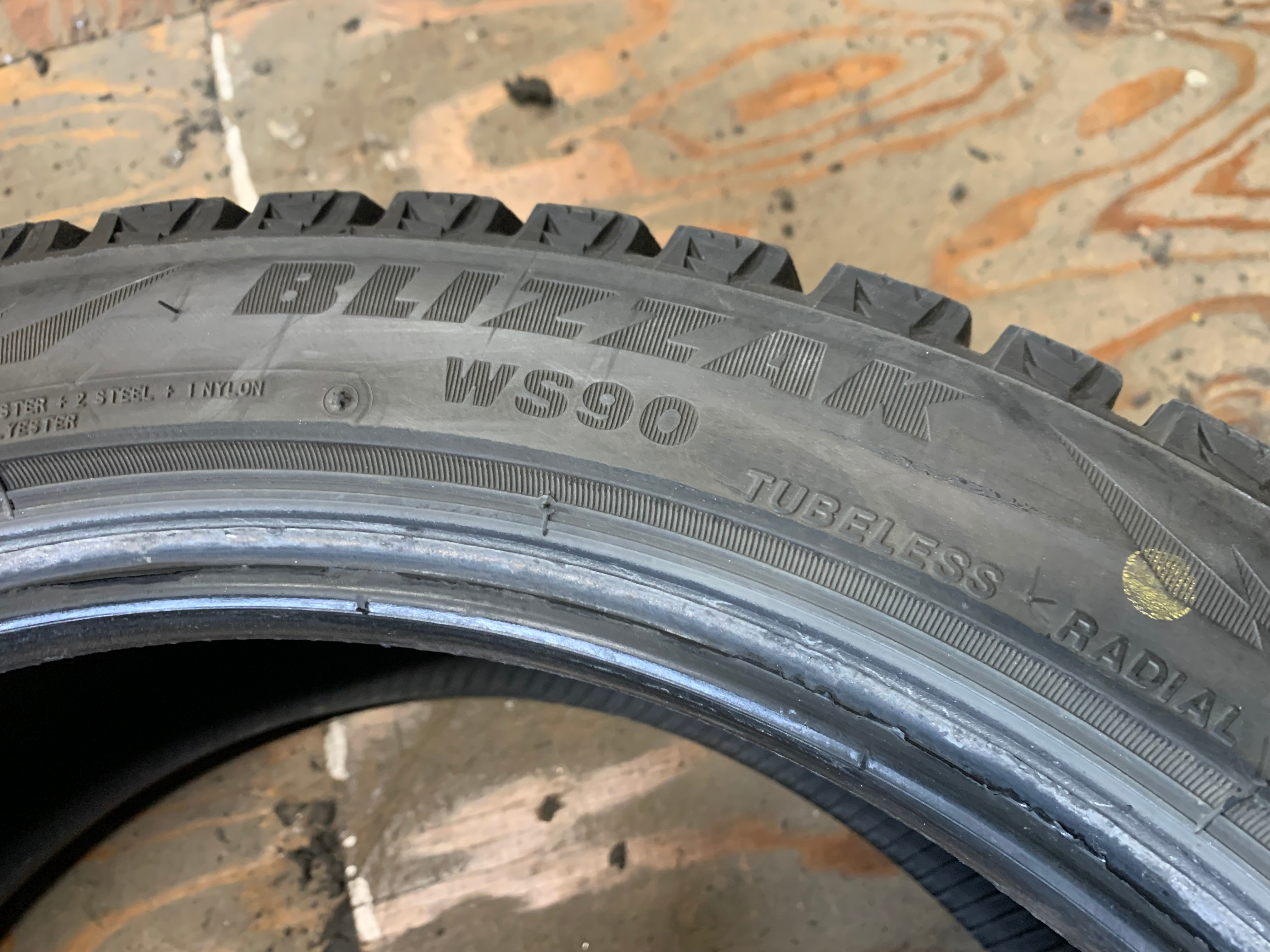 1 x single 215/45/17 91T M+S Bridgestone Blizzak WS90 with 75% - photo 5