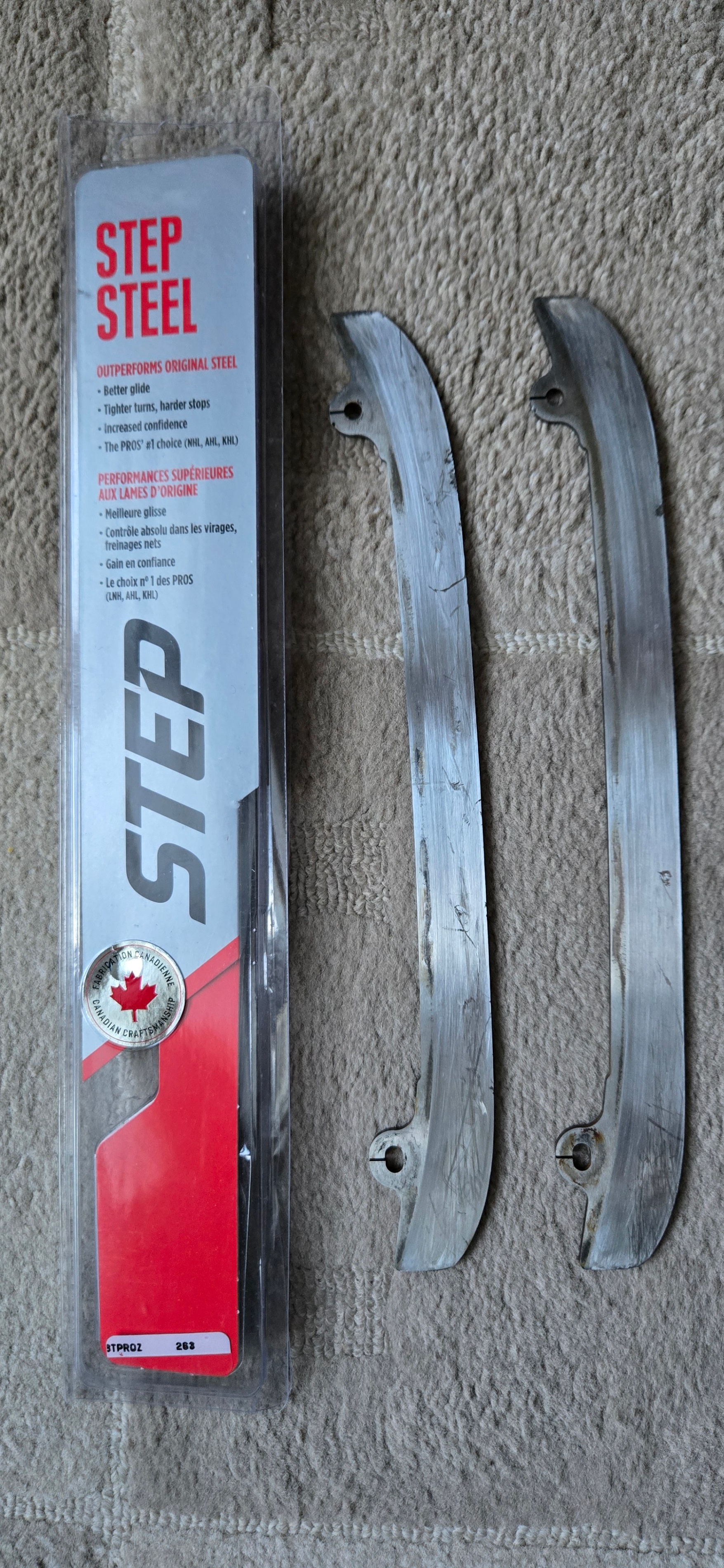 CCM Step Steel for SB4.0+ blade holder, size 263 - photo 2
