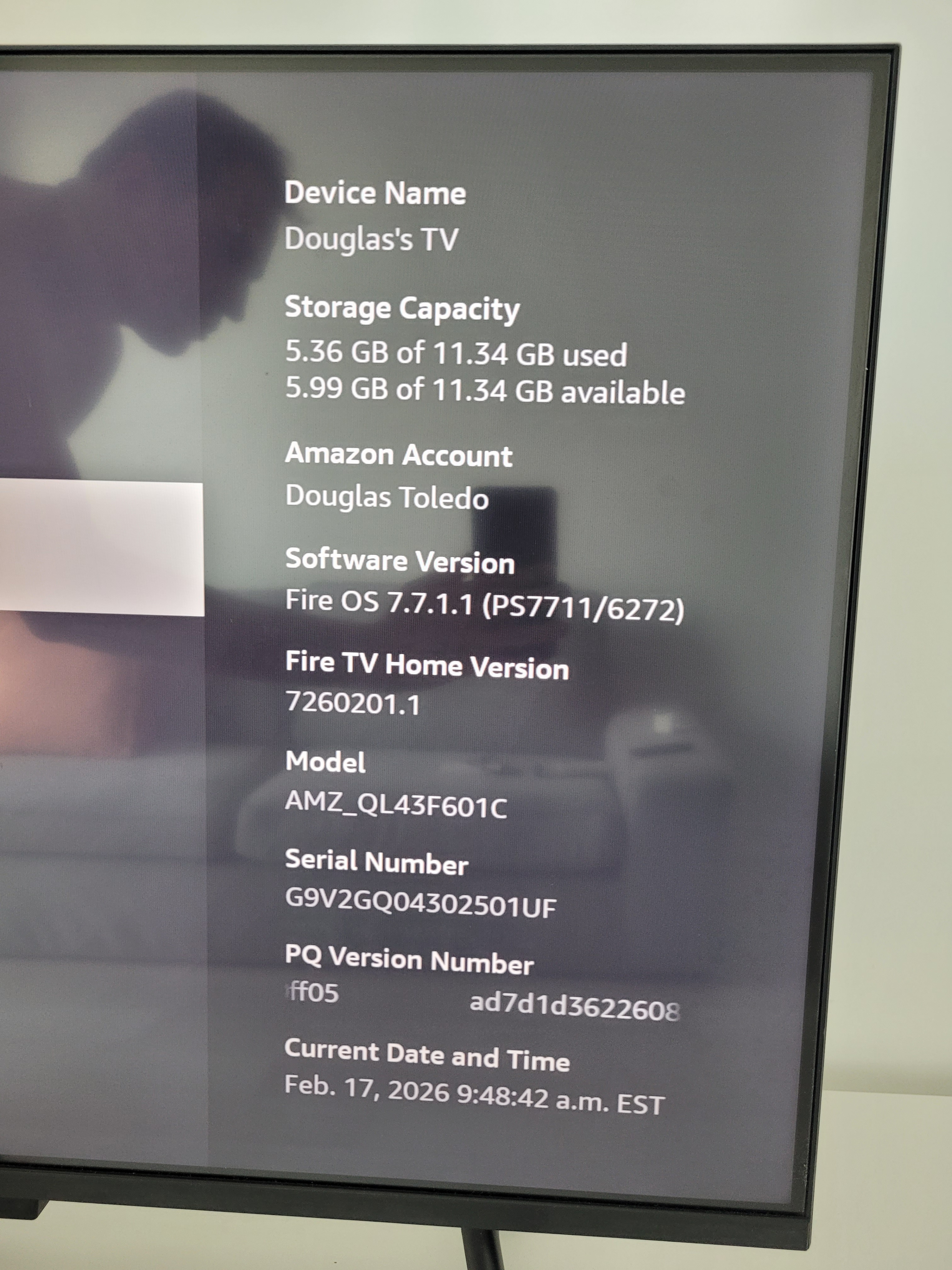 Omni QLED Amazon Fire TV 43" 4K Dolby Vision IQ Alexa - photo 3
