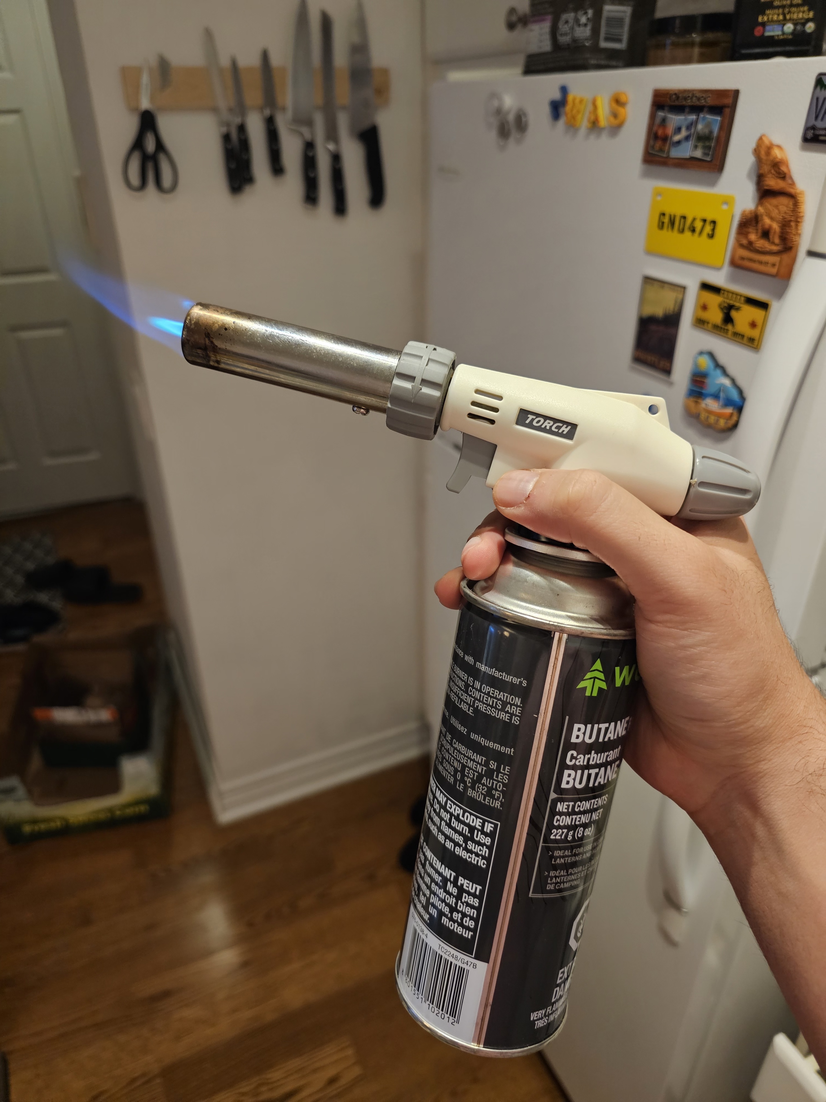 Buttane Torch with Fuel Can