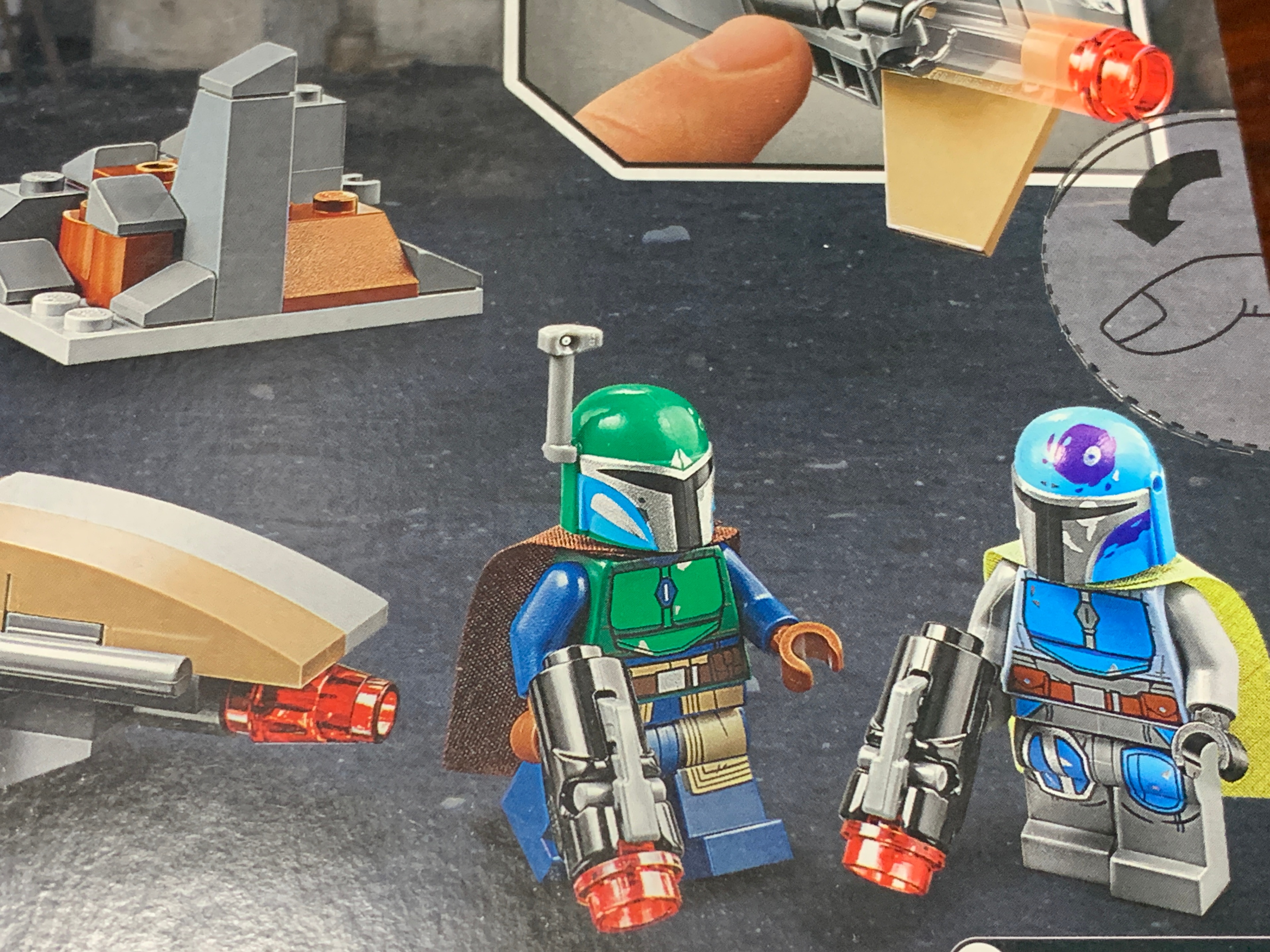 LEGO Star Wars The Mandalorian Battle Pack. - photo 3