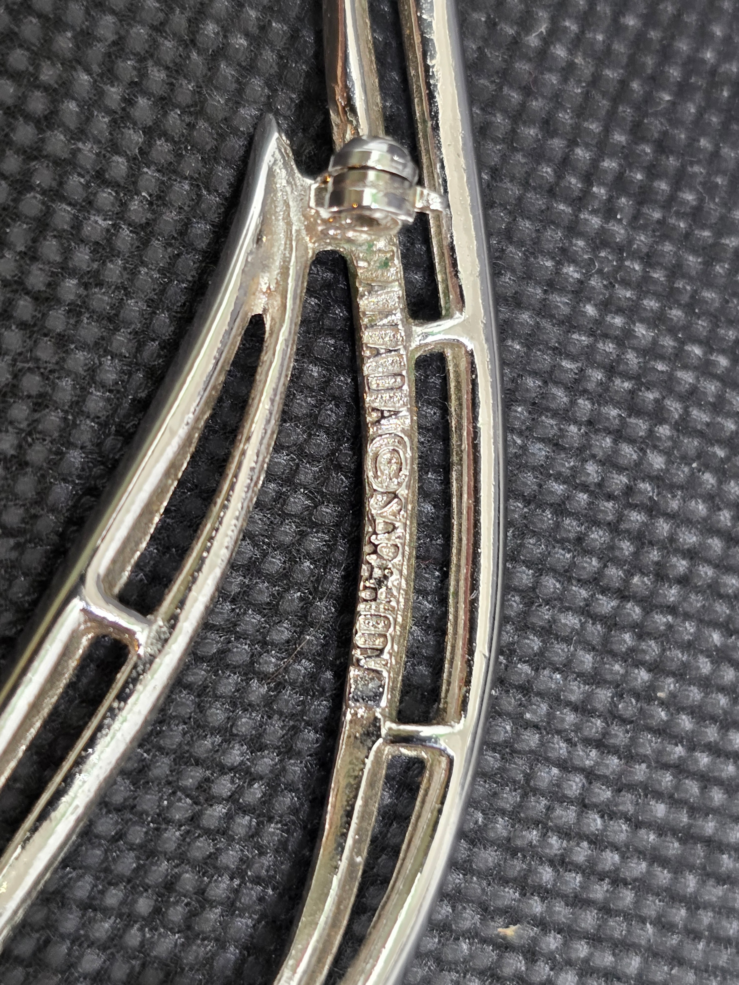 Sarah Coventry Silver Tone Brooch - photo 2