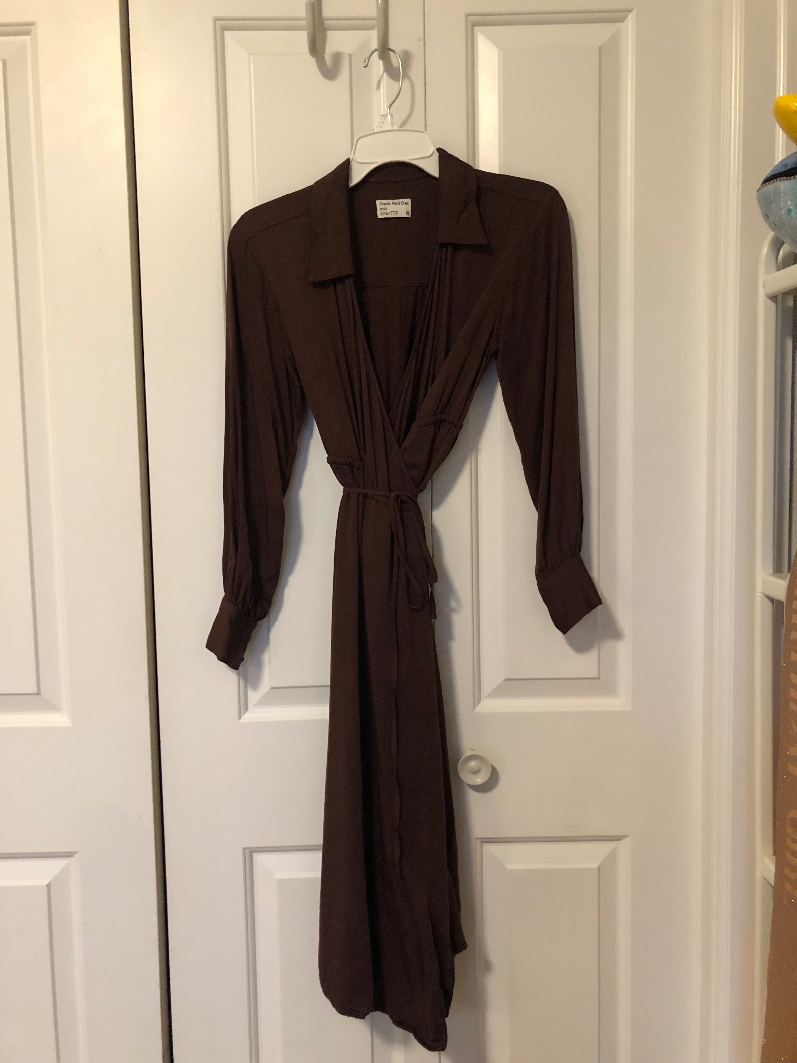 Frank And Oak Midi Shirt Dress