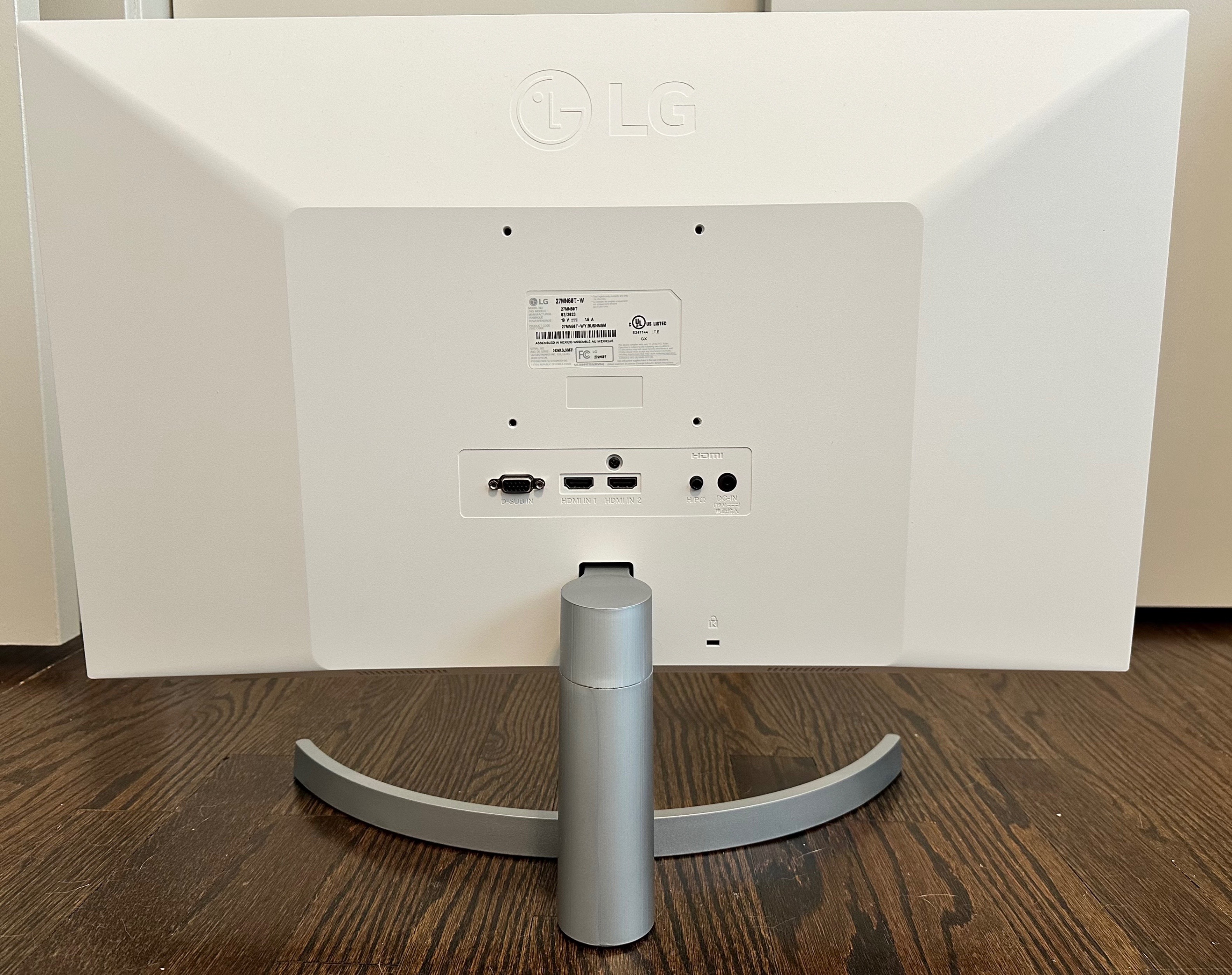 LG LED LCD Monitor 27MN60T-W - photo 4