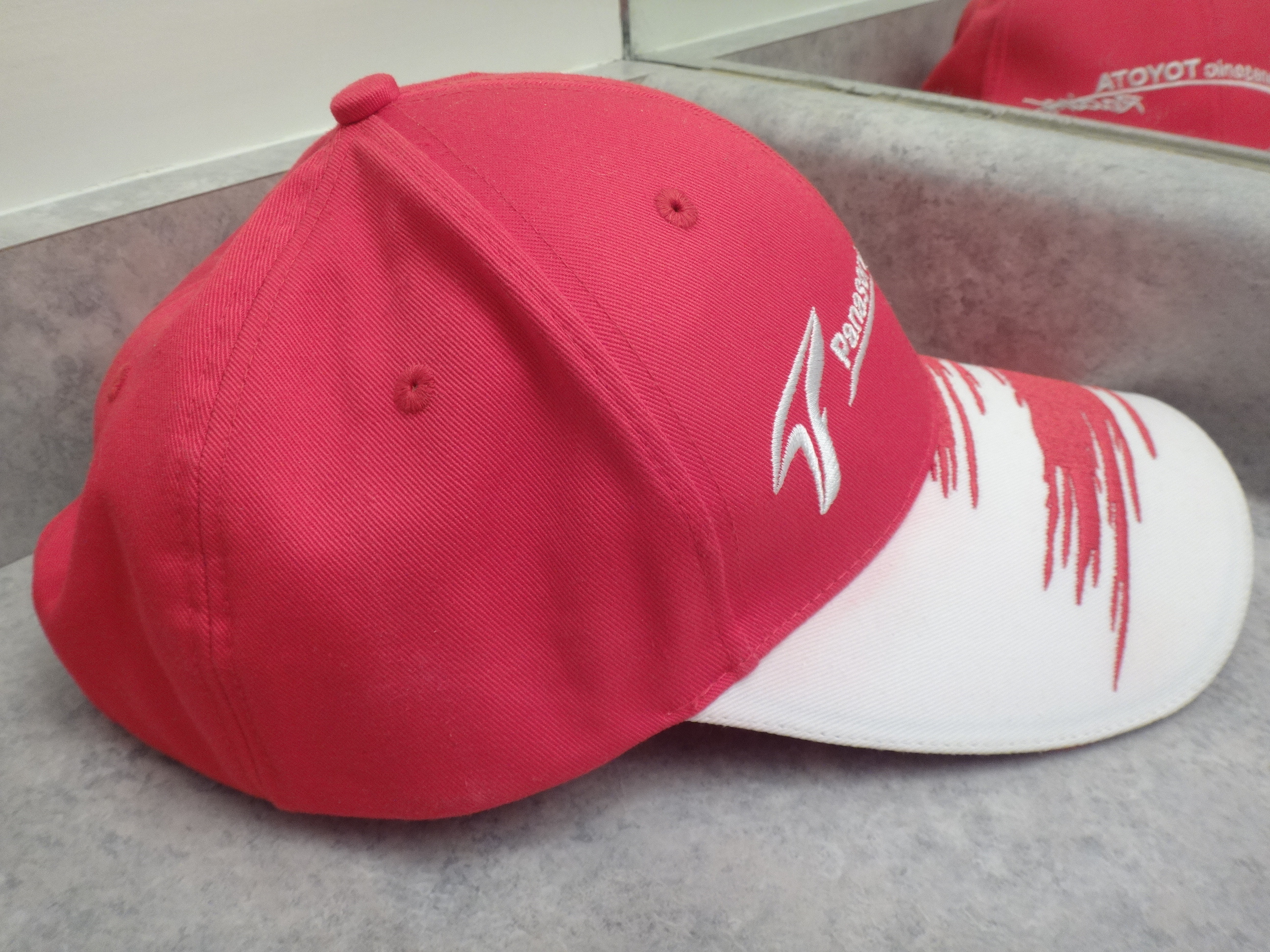 ✅🆕Panasonic TOYOTA Racing Velcro Strapback Baseball Hat NEW - photo 3