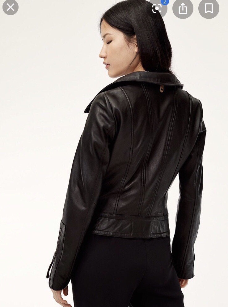 MACKAGE Lamb Leather Moto Jacket - photo 3