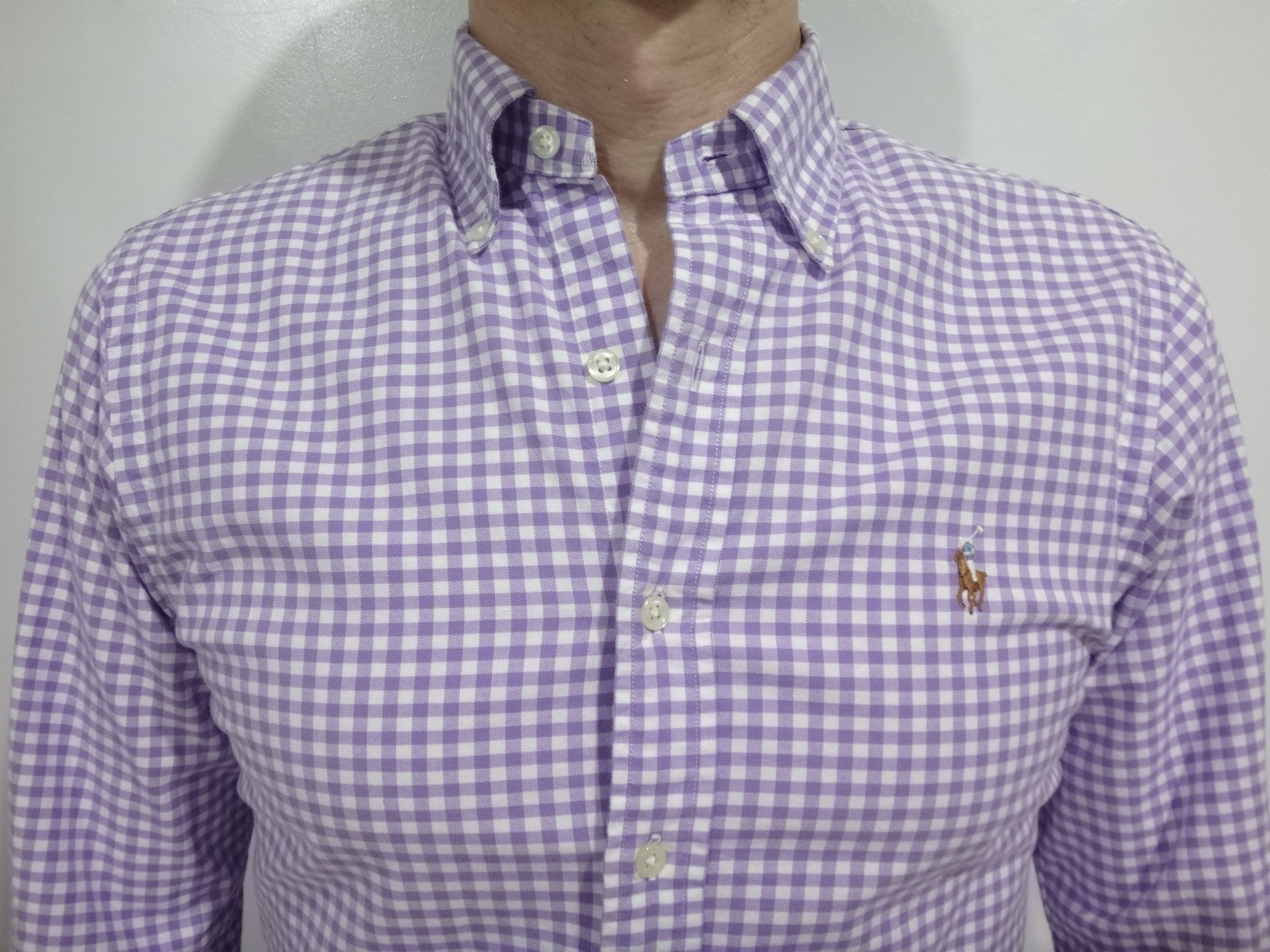 ✅👍🆕POLO 🏇 RALPH LAUREN Men's Small Slim Fit Stretch Oxford Shirt - photo 3