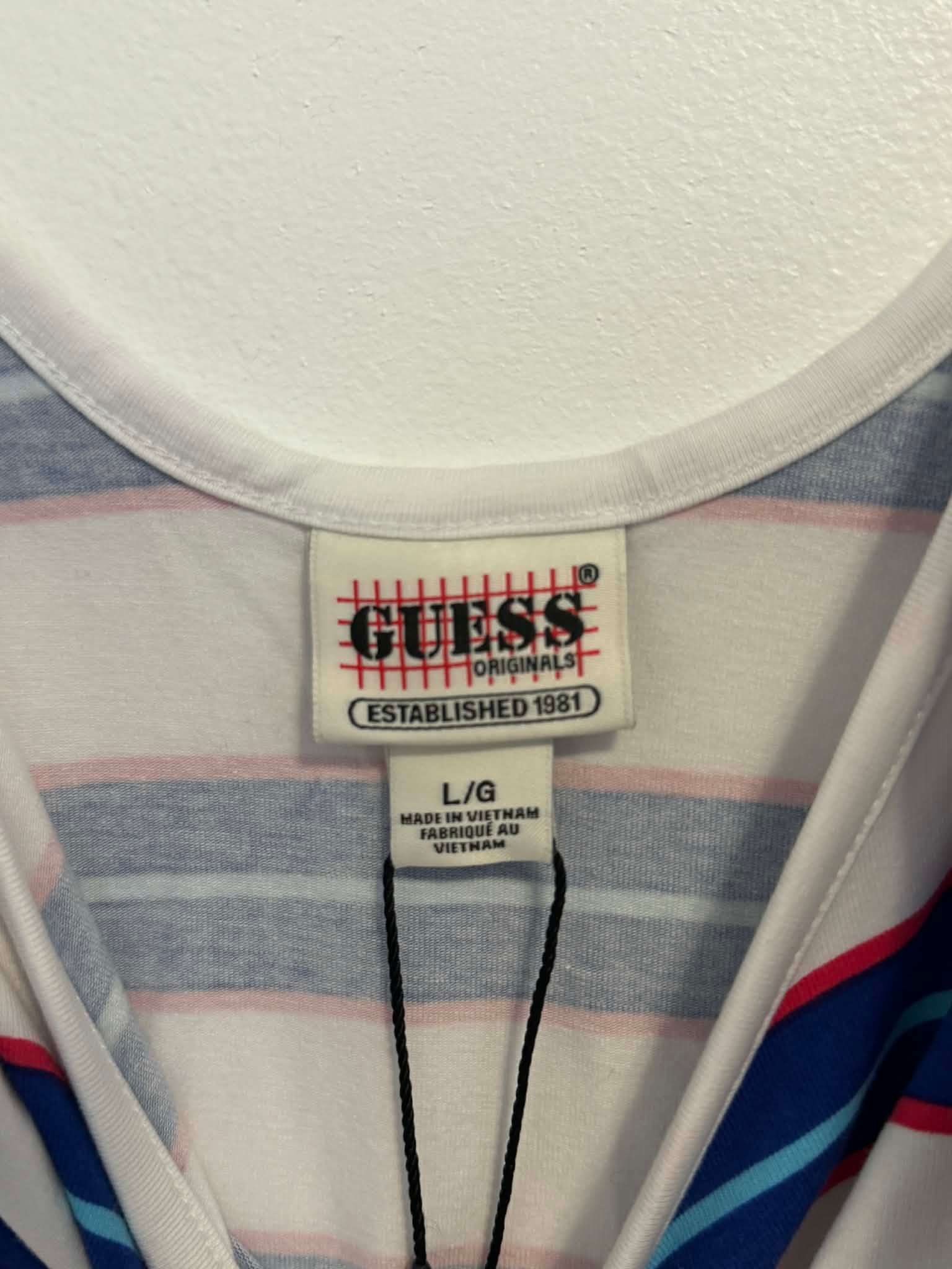 Brand-new GUESS Go Lydia Printed Stripe Dress - photo 3