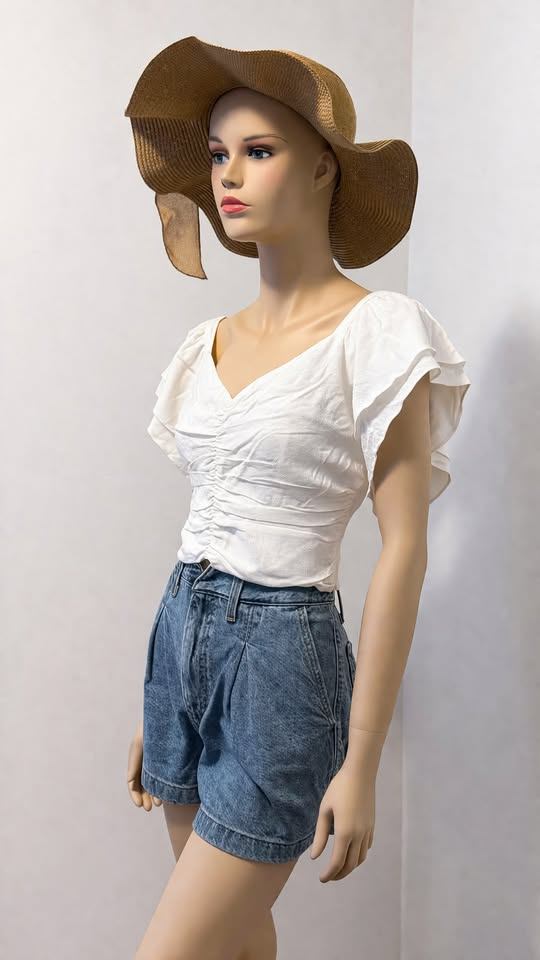 Brand-new GUESS Pure White Top