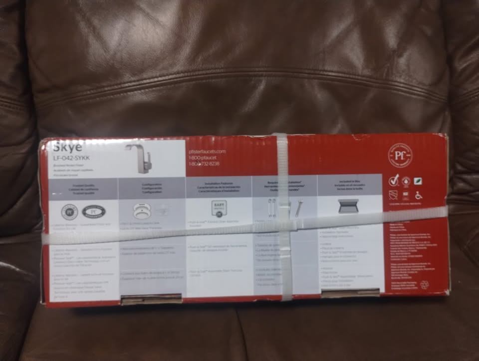 Pfister Skye Single Control Bathroom Faucet Brushed Nickel BNIB - photo 2