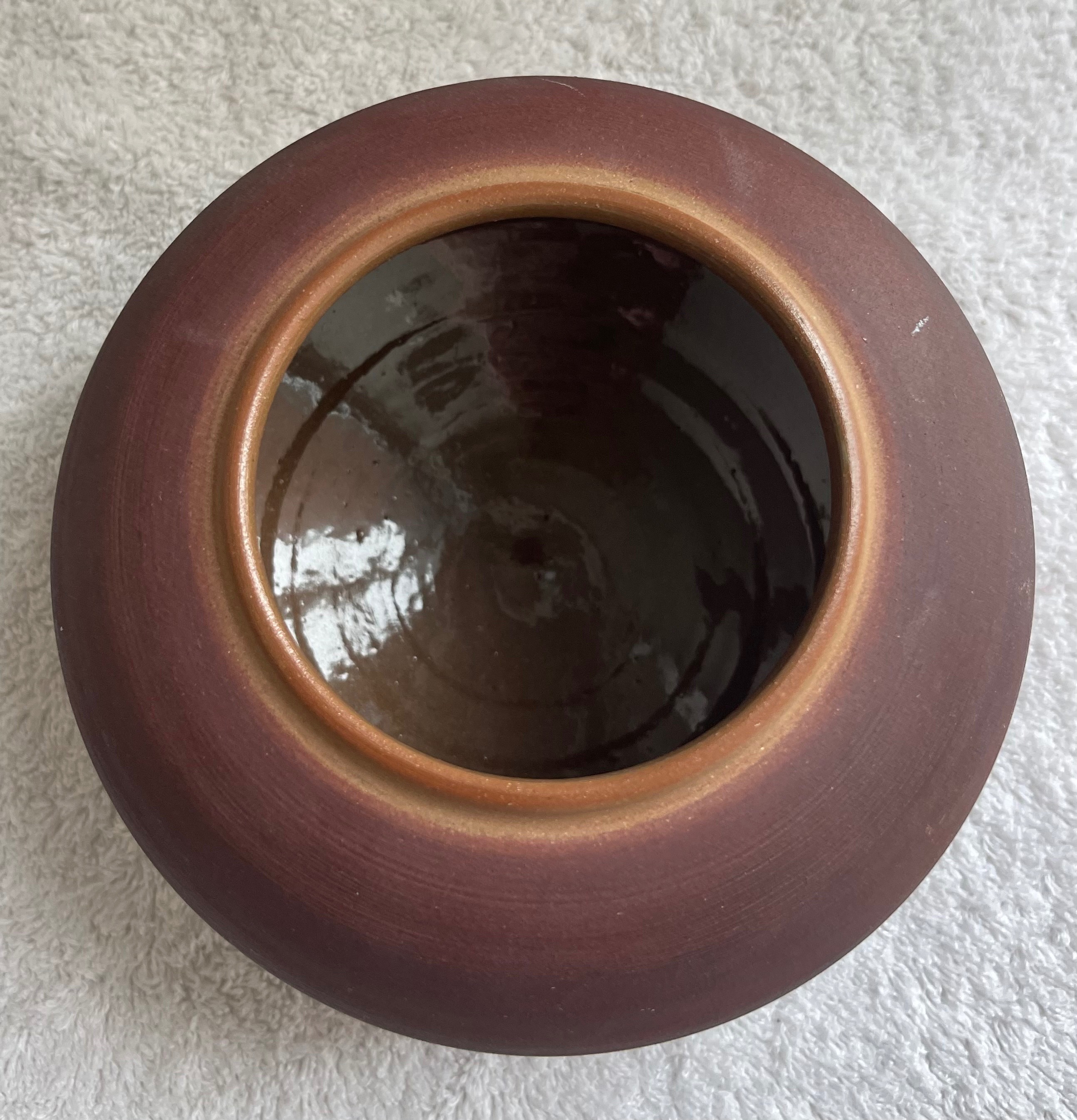 Ghita Levin Signed Wood-Fired Stoneware Bowl - photo 2