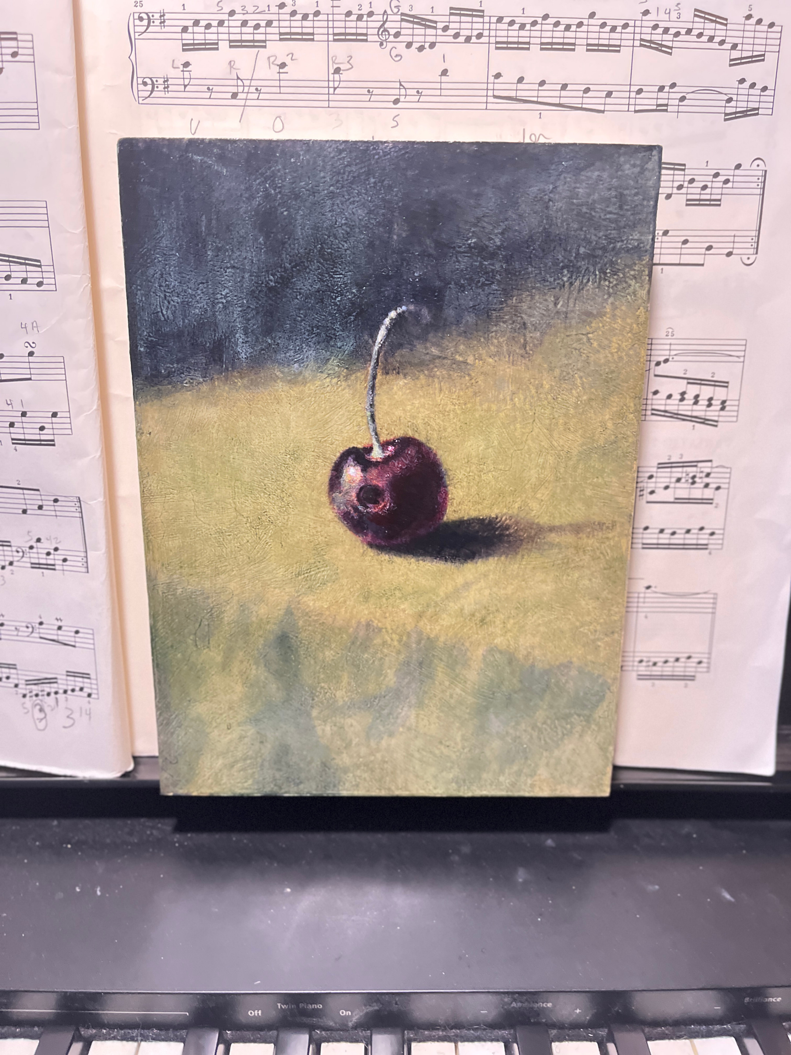 Original Oil Painting | Cherry - photo 3