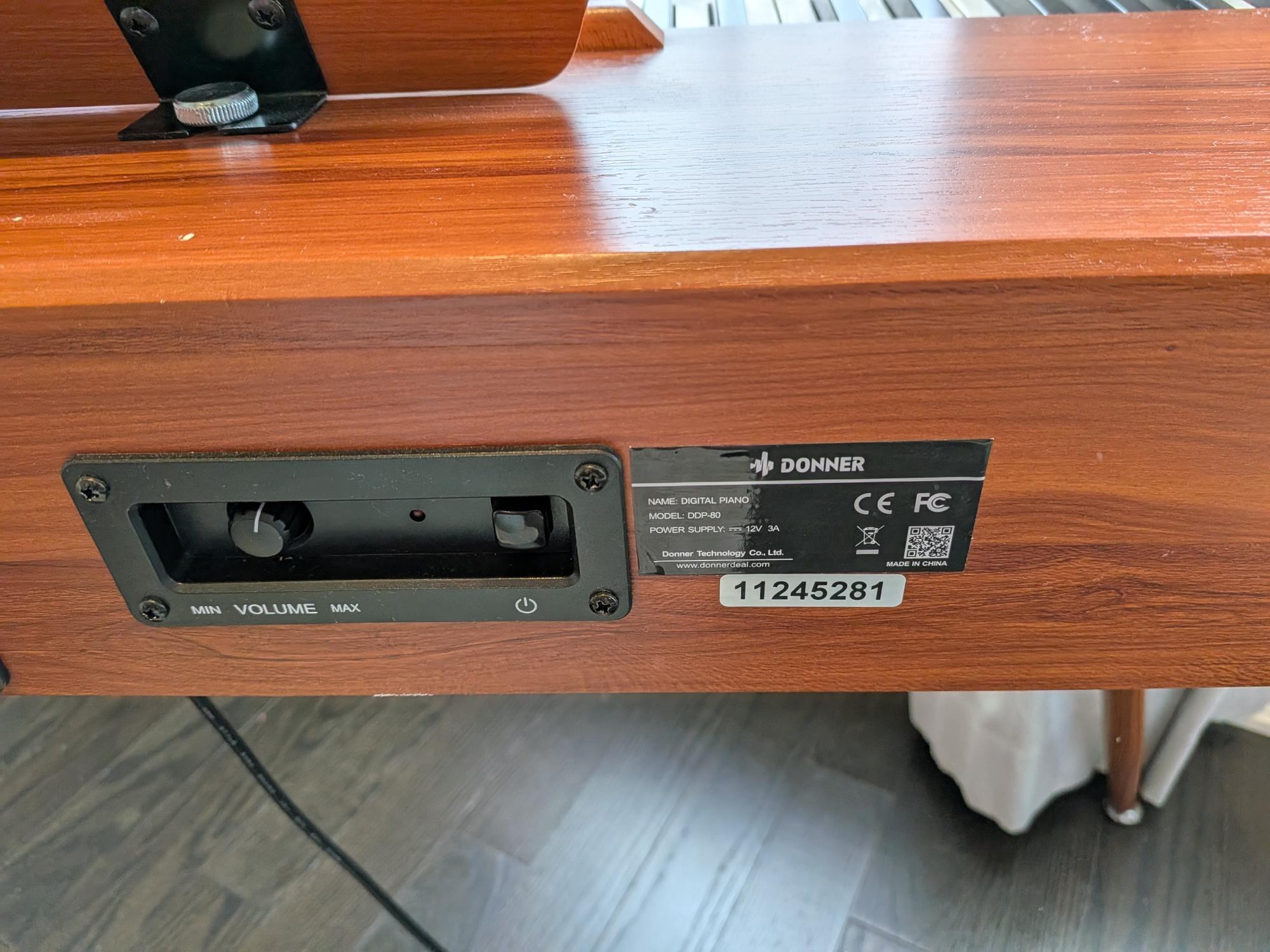 Donner DDP80 Digital Piano - photo 2
