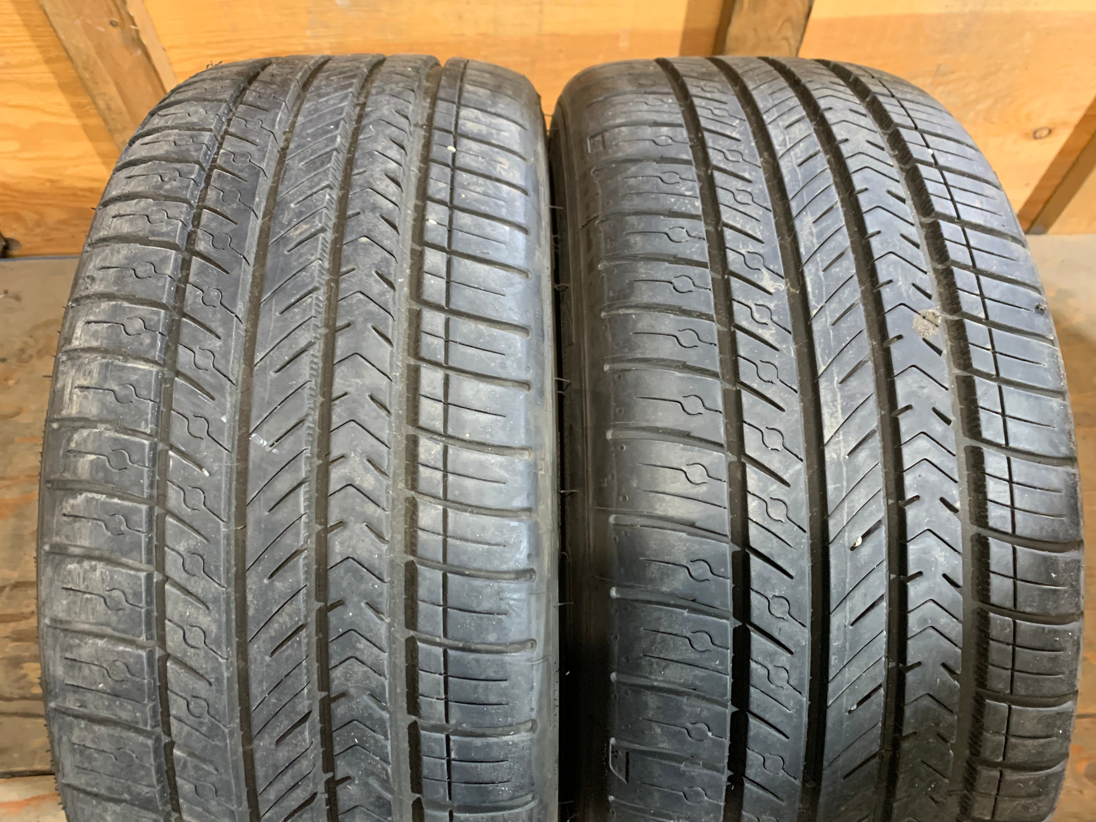 PAIR of 215/45/17 91Y XL M+S Michelin Pilot AS4 with 80/90%