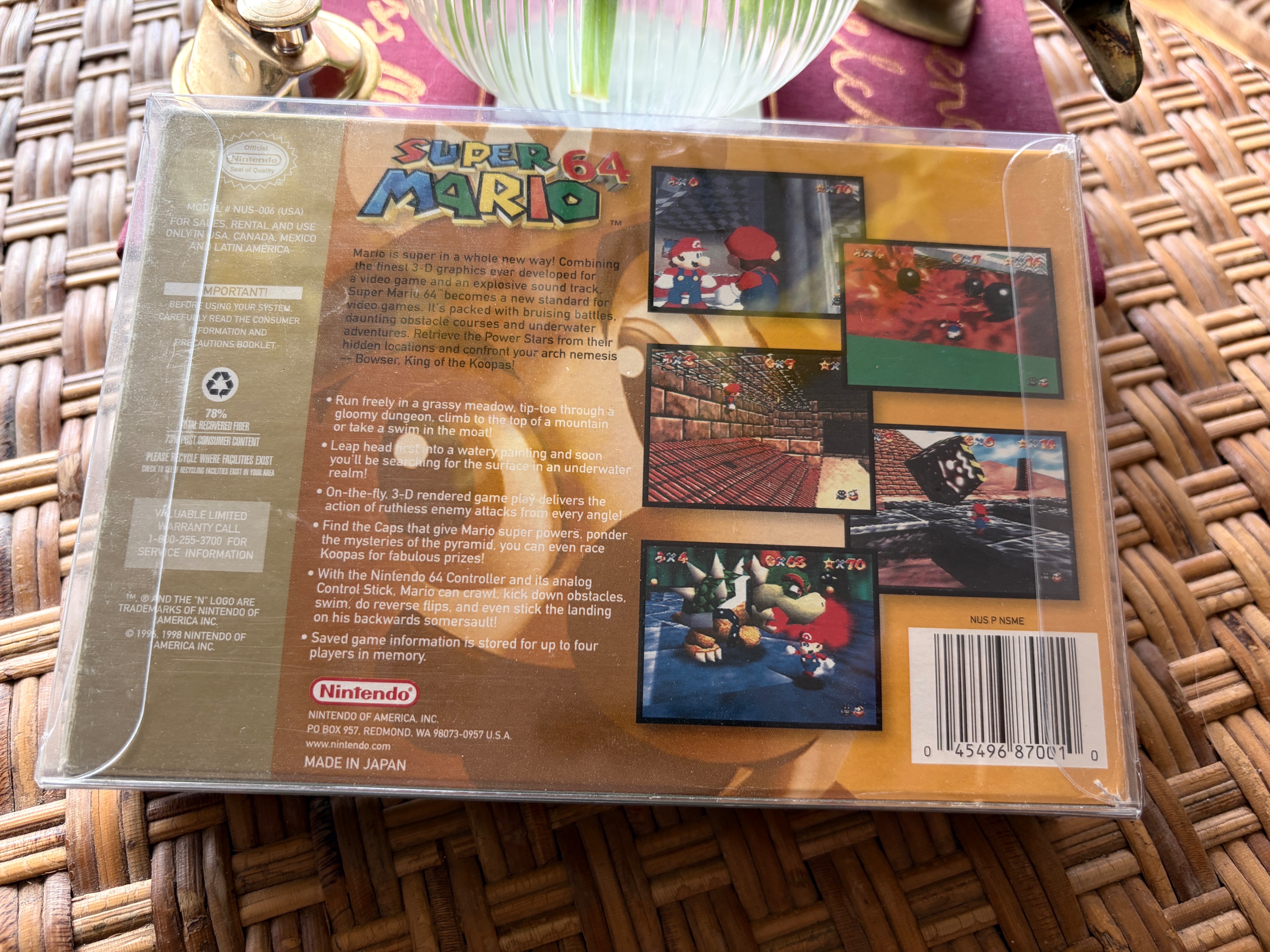 (Used) Super Mario 64 - CiB incl. Manual - photo 2