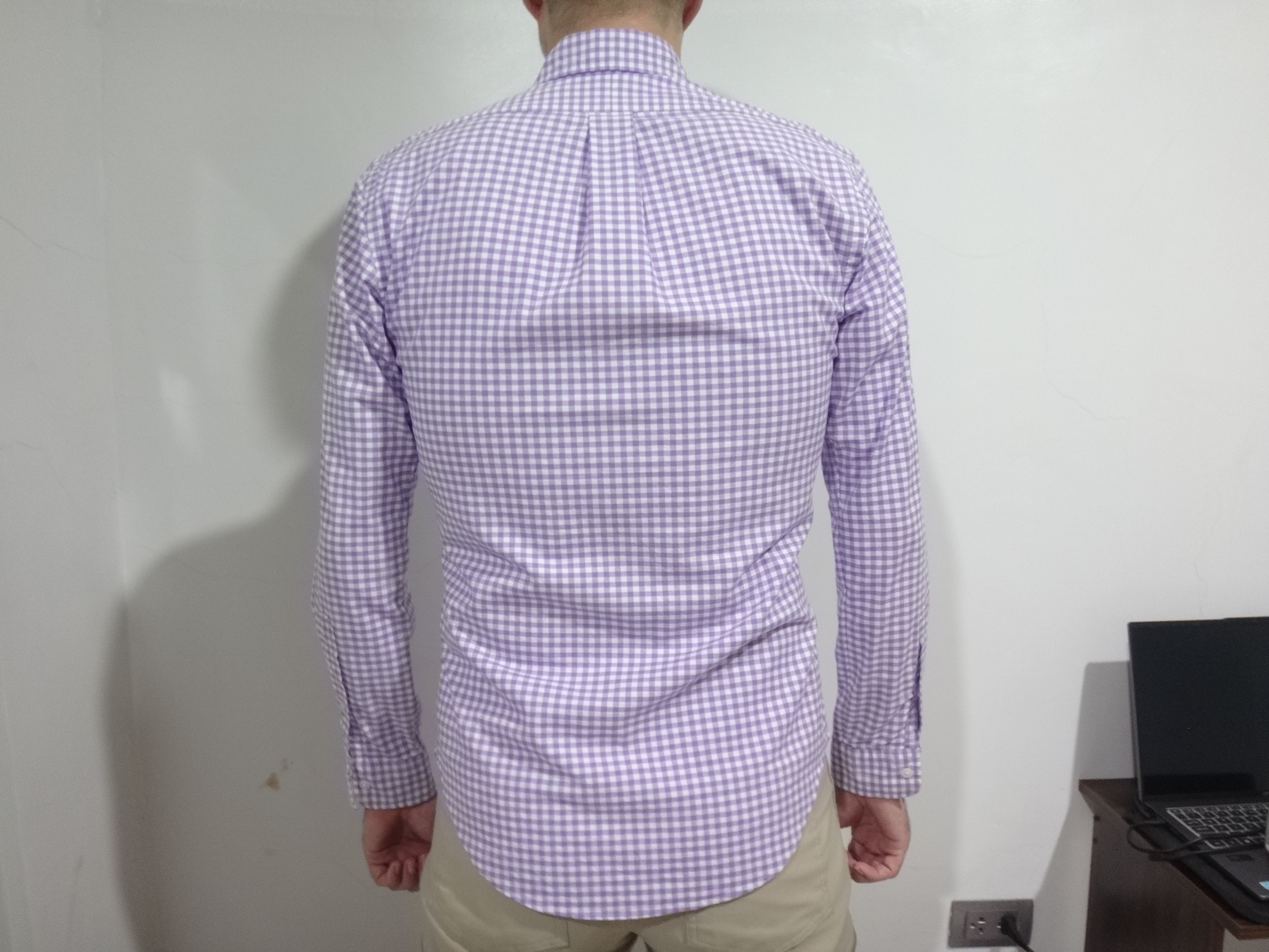 ✅👍🆕POLO 🏇 RALPH LAUREN Men's Small Slim Fit Stretch Oxford Shirt - photo 5