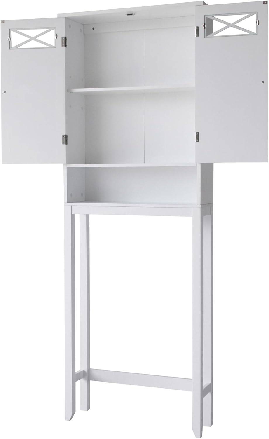 White Over-the-Toilet Storage Cabinet - New in box - photo 5