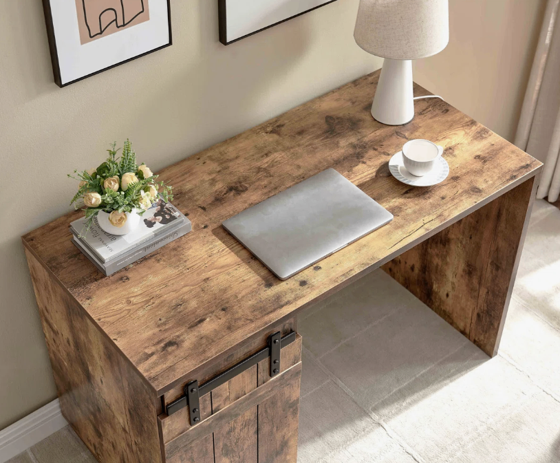 Rustic Barn Door Desk - New in box - photo 5