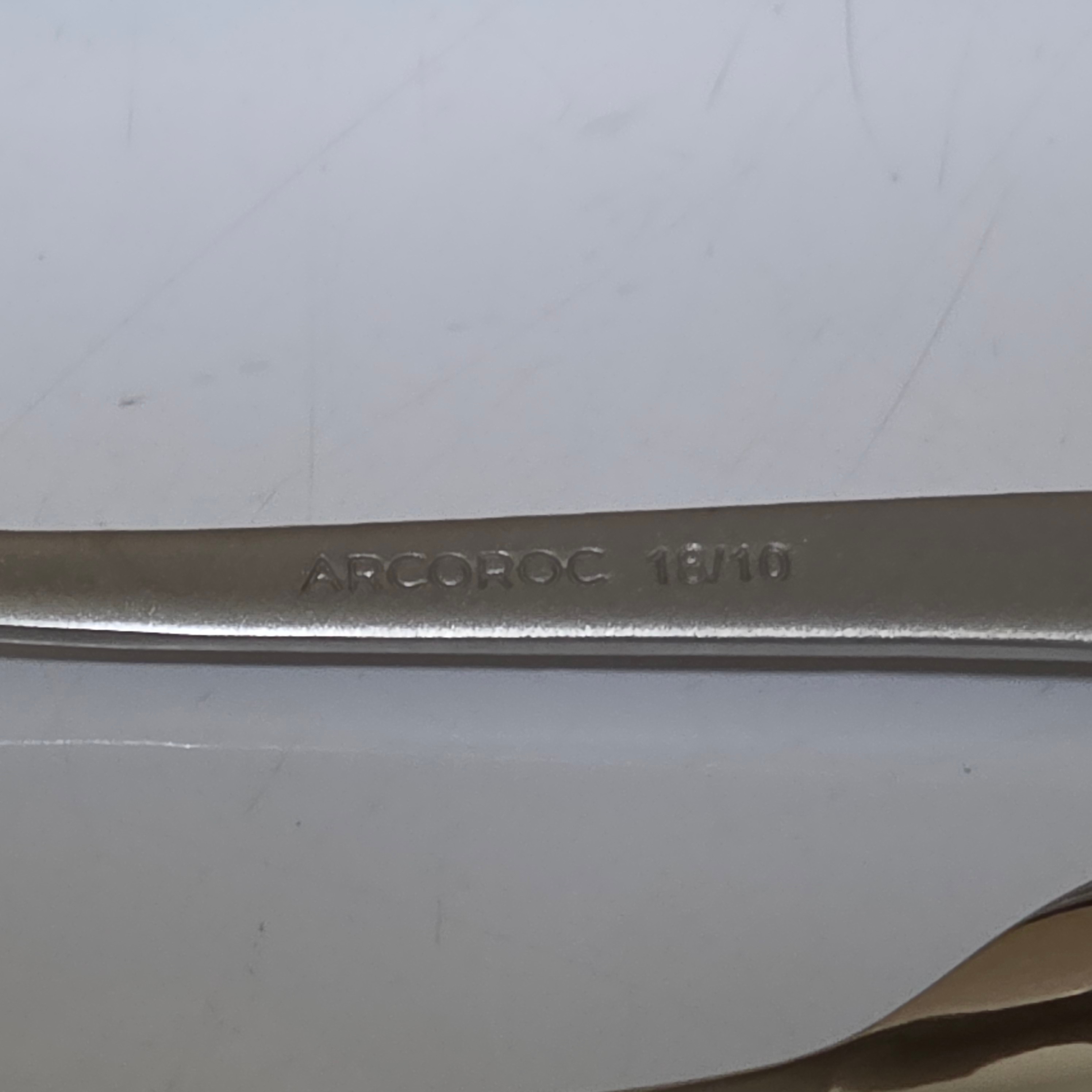 New Arcoroc Demitasse Spoons Sand Stainless Steel 18/10 - photo 3