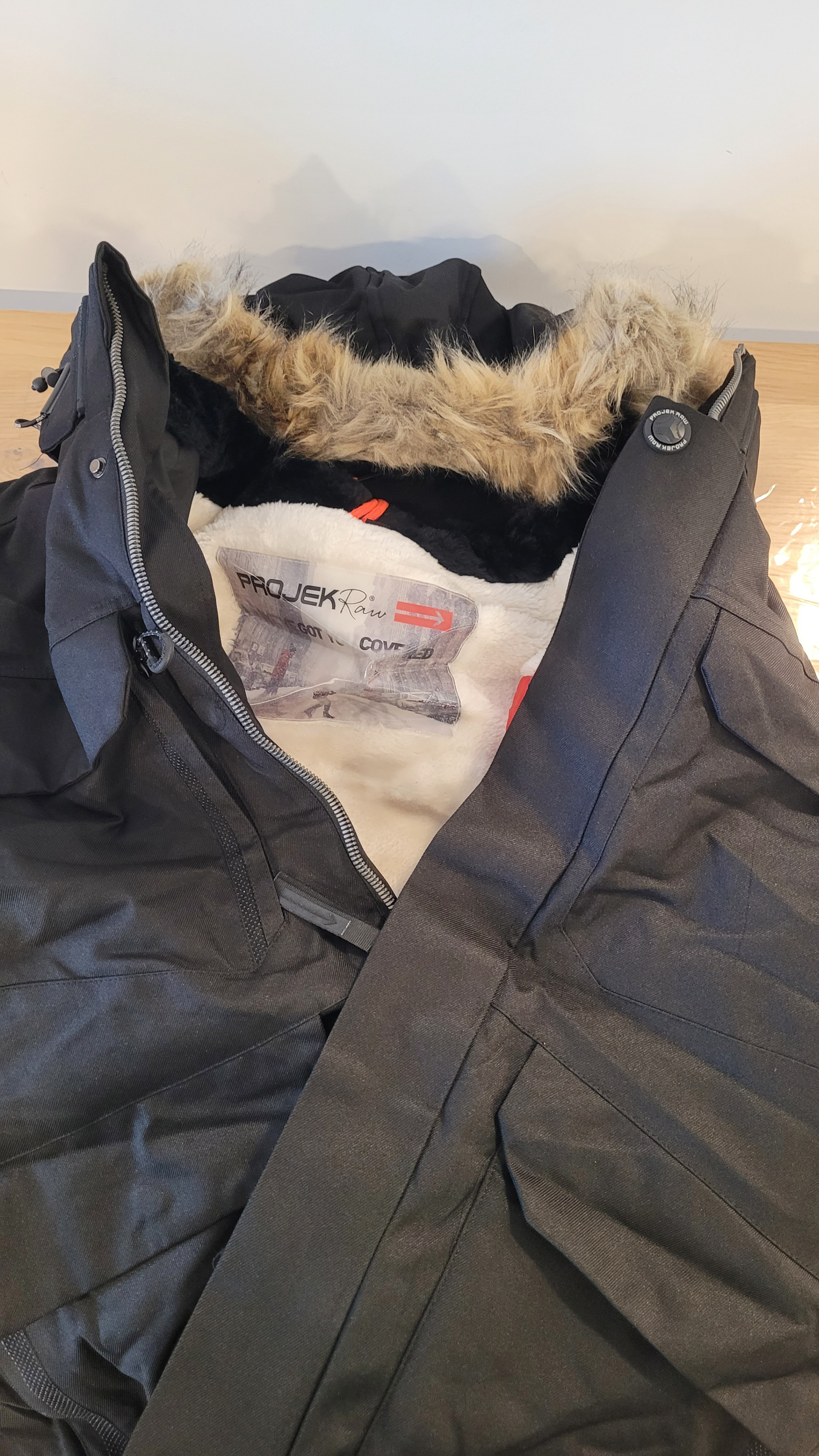 Projek Raw Heavy-Duty Winter Parka - Size L (Like New)