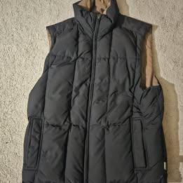 Vintage 70s/80s Reversible Goose Down Puffer Vest, Men's Size M