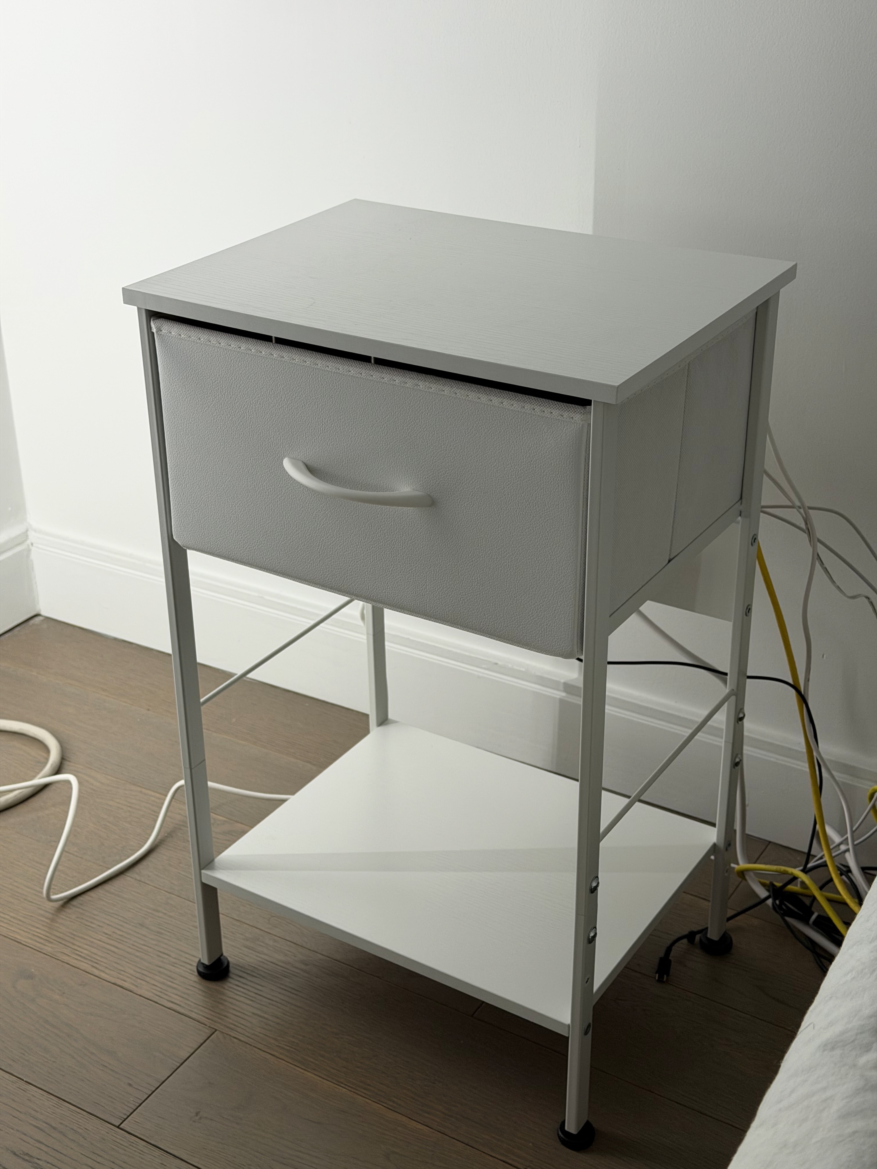 Nightstand with charging station