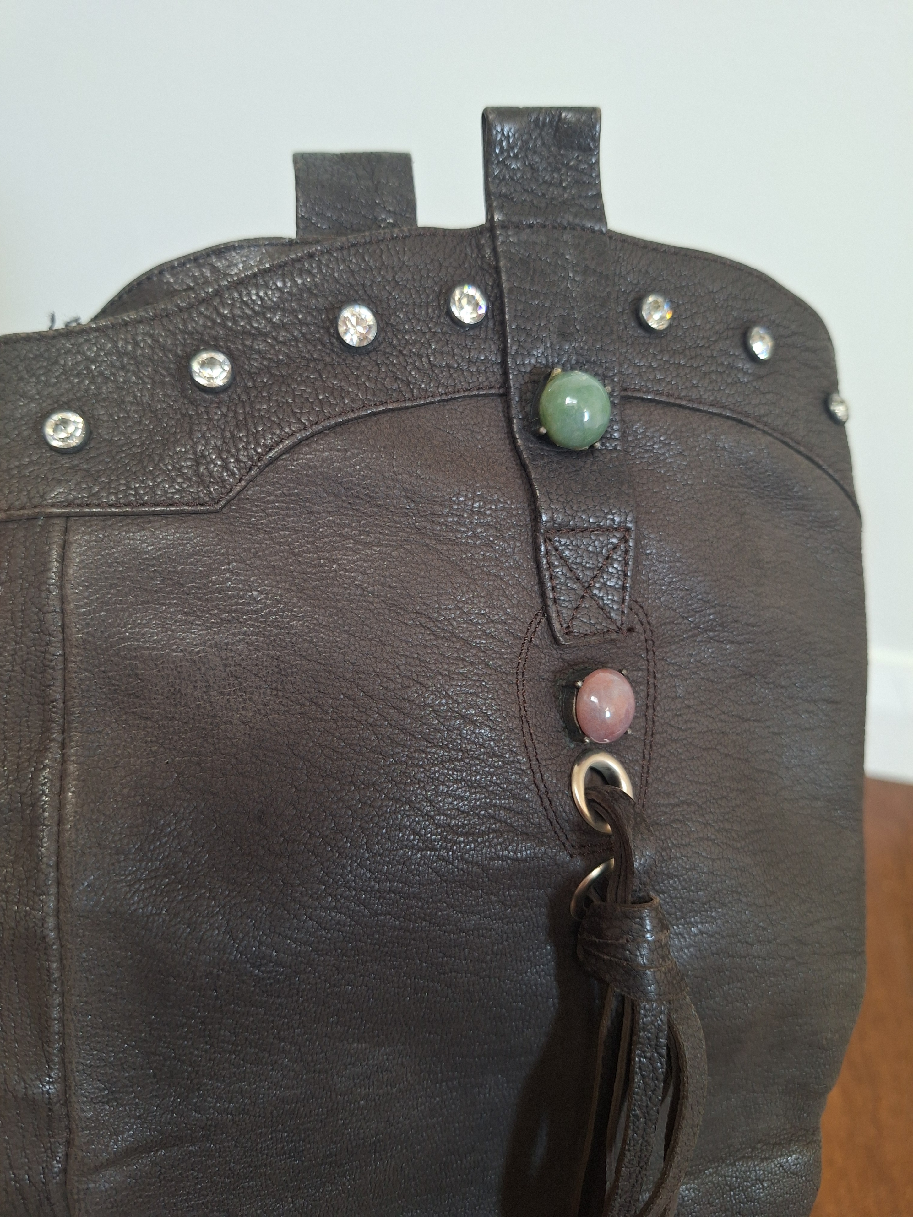 Women's Dark Brown Leather Tall Boots (Handmade) - photo 5