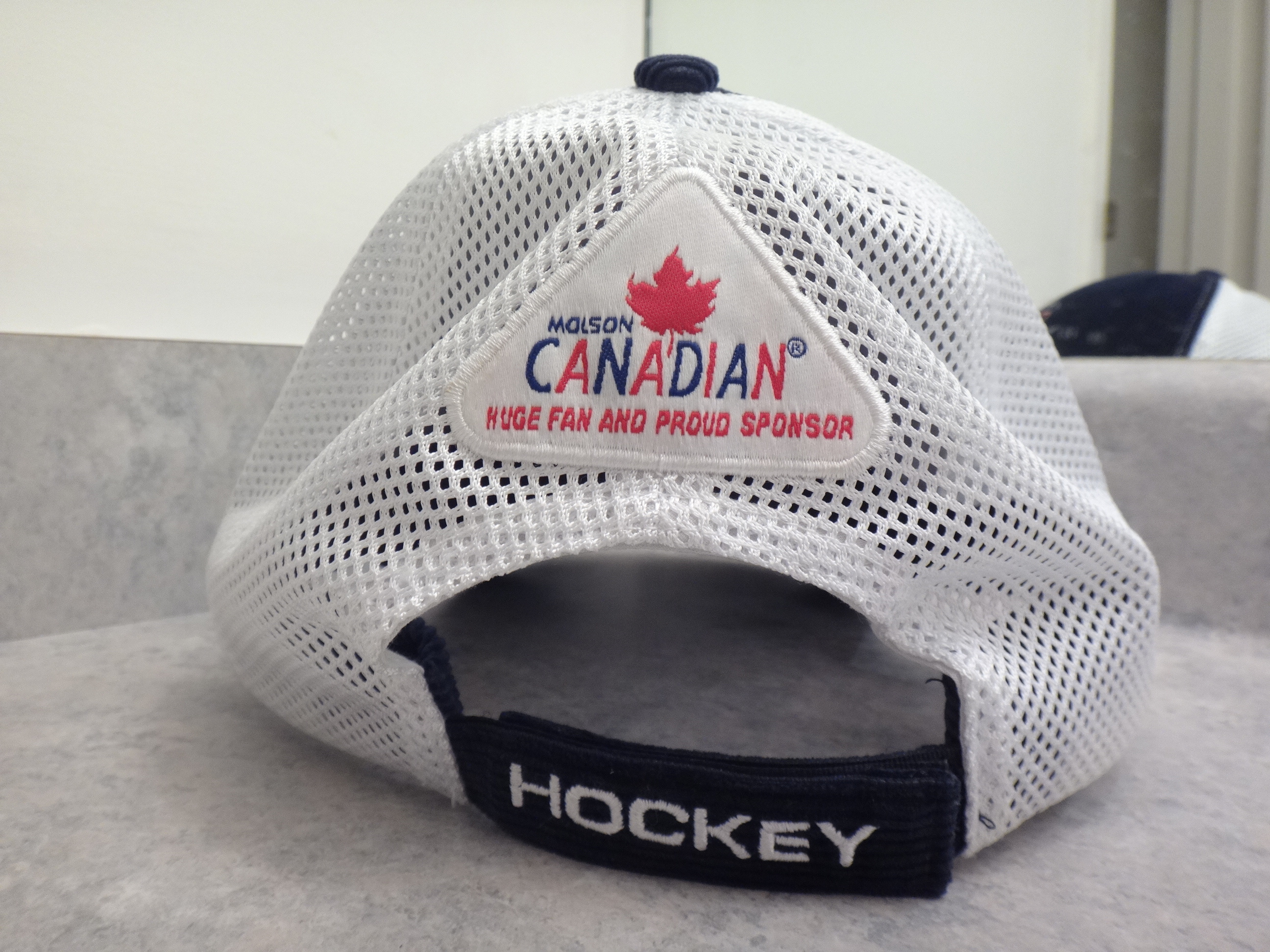 ✅🆕1997-2007 Vancouver Canucks Logo Corduroy Baseball Hat Cap NEW - photo 4